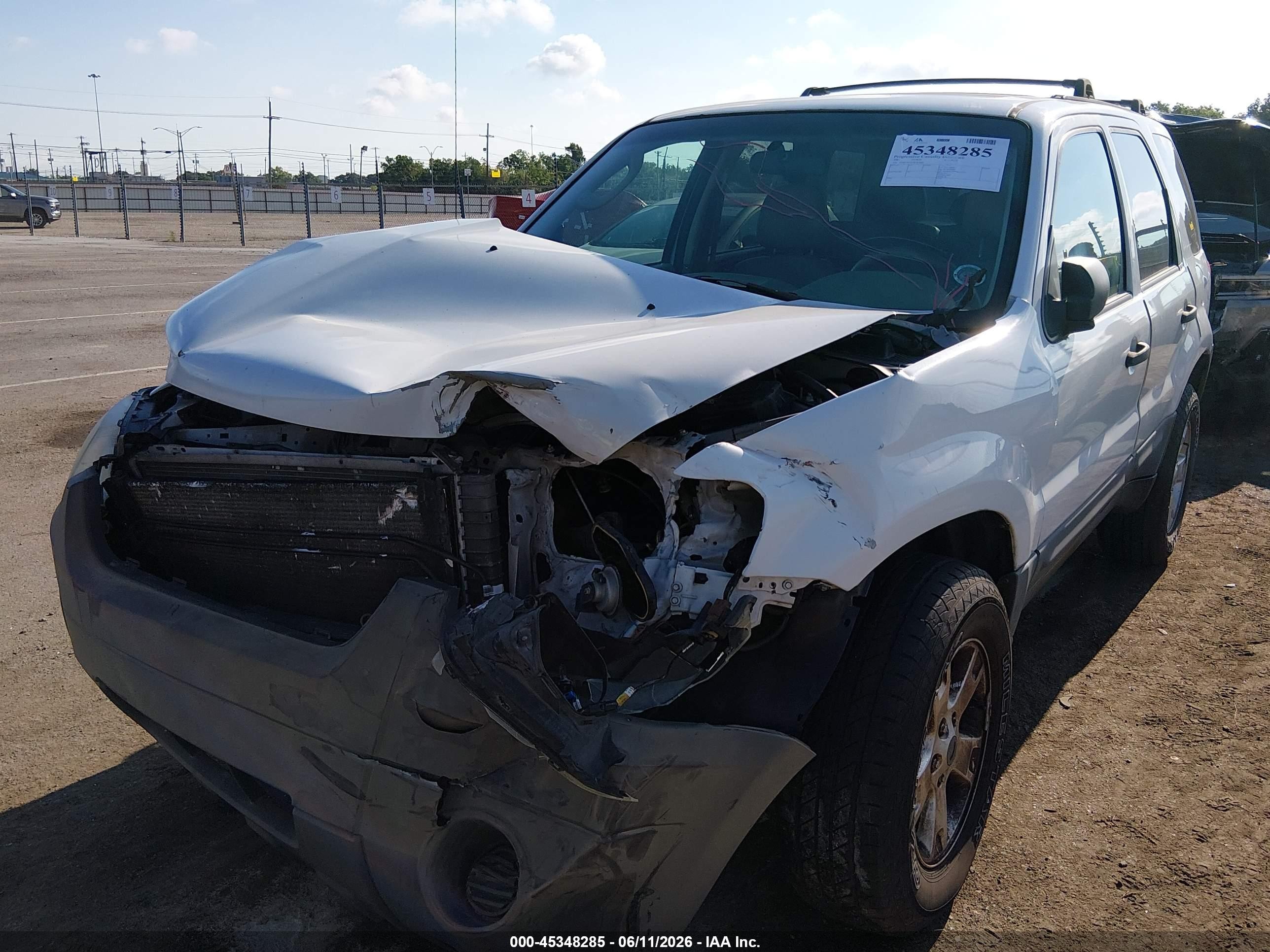 2007 Ford Escape Xlt/xlt Sport Белый vin: 1FMCU03167KA63040