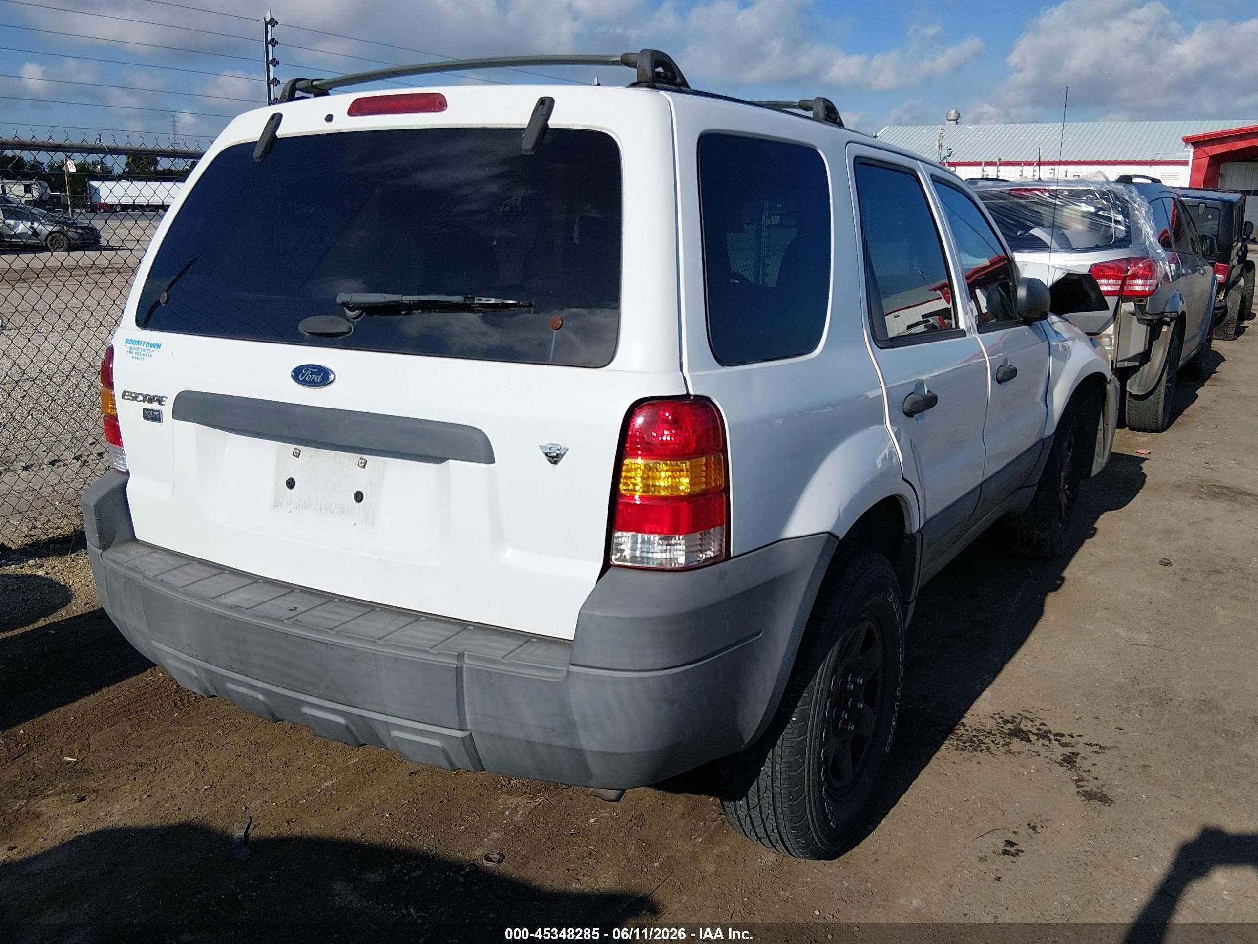 2007 Ford Escape Xlt/xlt Sport Белый vin: 1FMCU03167KA63040