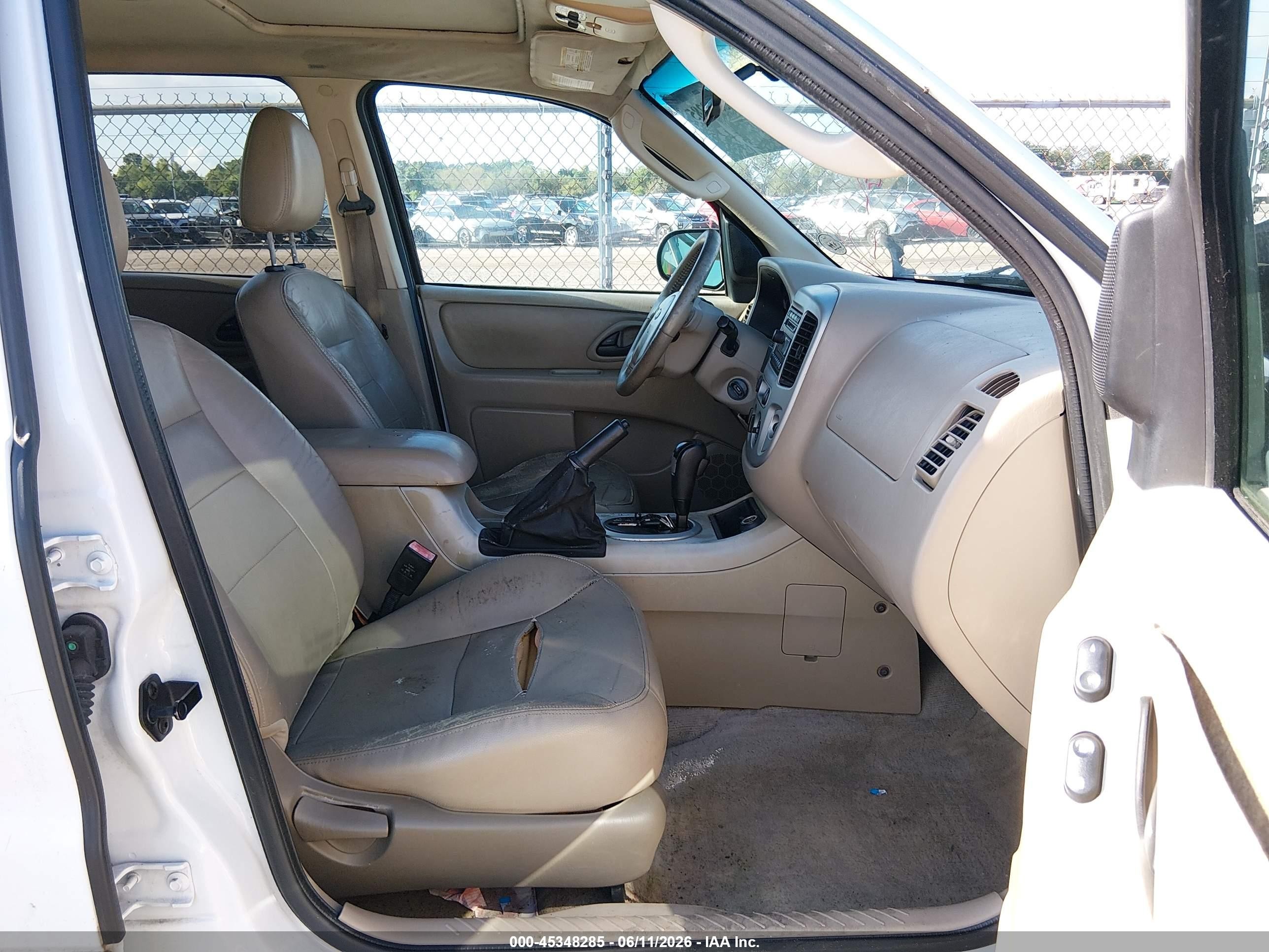 2007 Ford Escape Xlt/xlt Sport Белый vin: 1FMCU03167KA63040