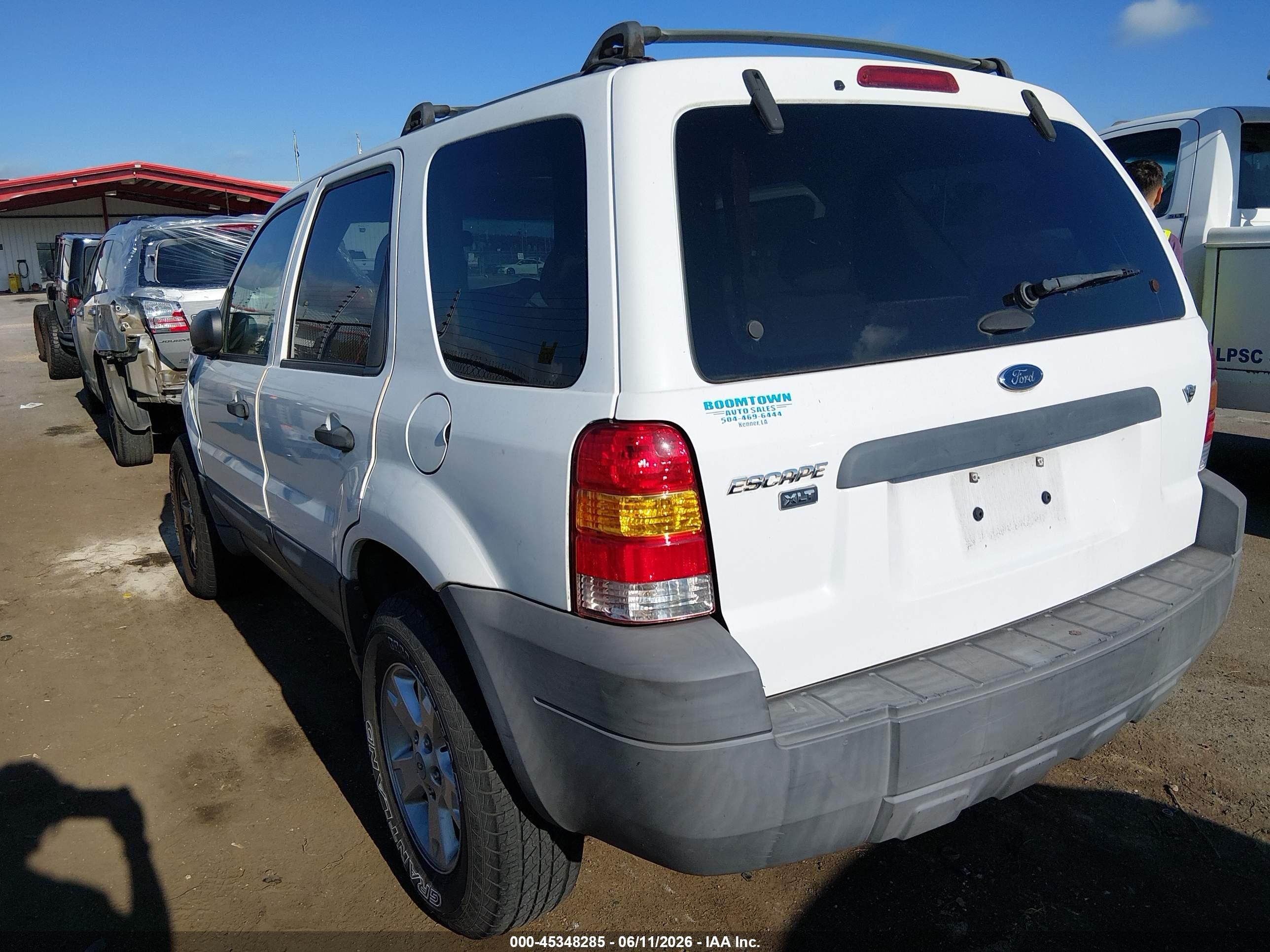 2007 Ford Escape Xlt/xlt Sport Белый vin: 1FMCU03167KA63040