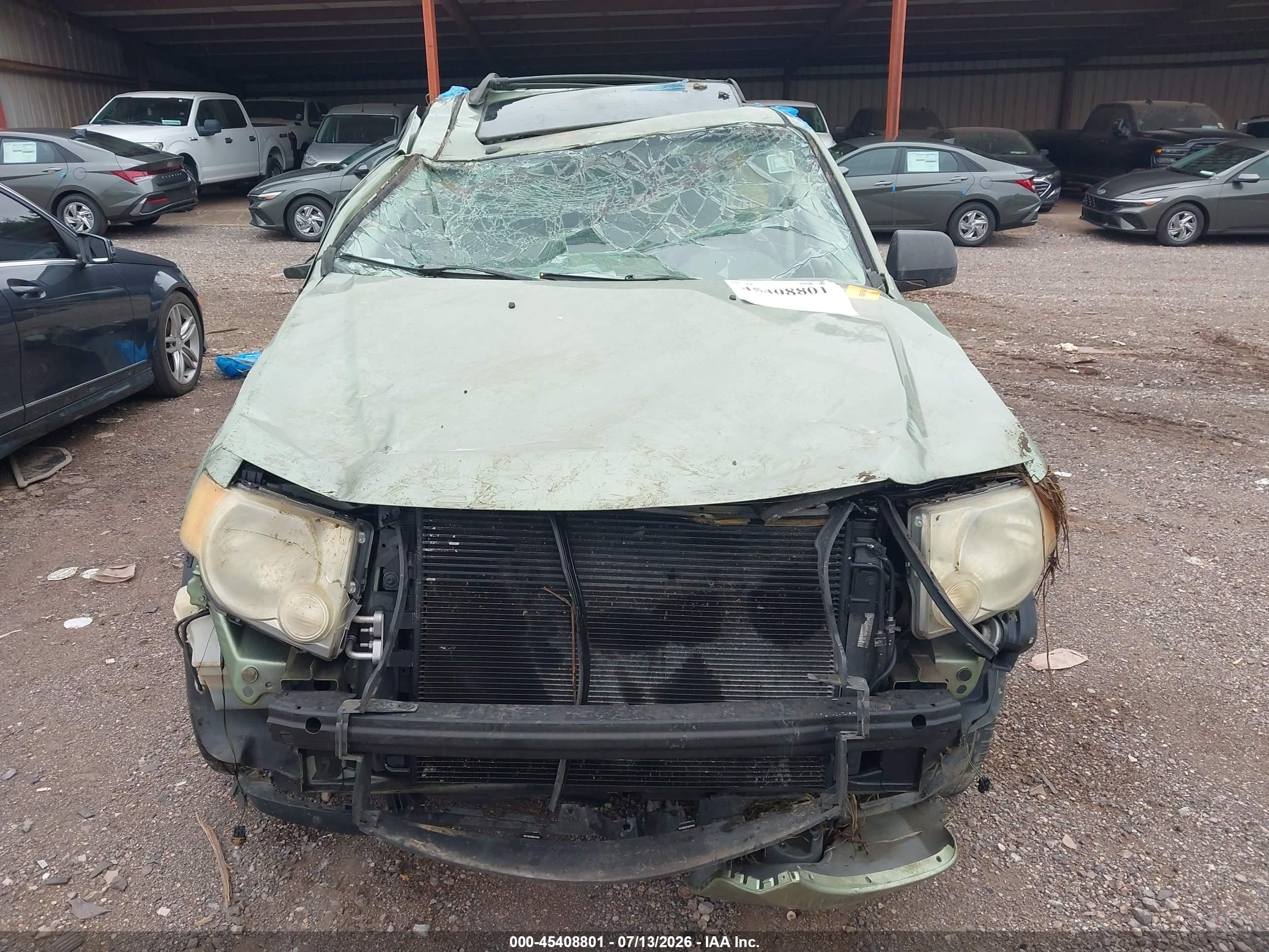 2008 Ford Escape Xlt Green vin: 1FMCU03168KA82141