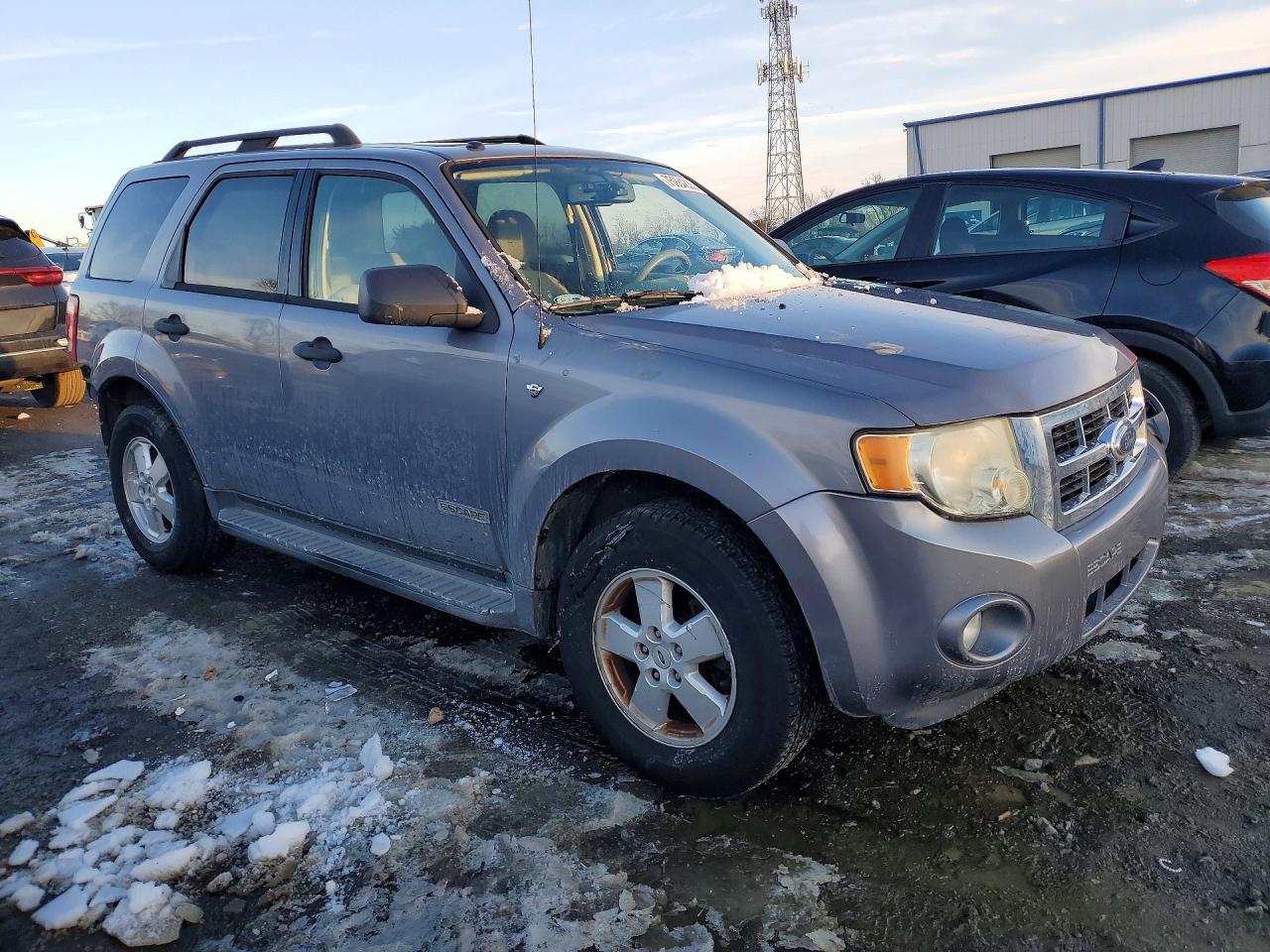 2008 Ford Escape Xlt Gray vin: 1FMCU03168KA82656