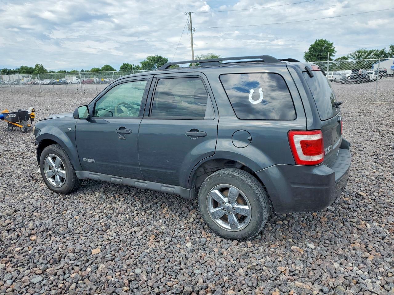 2008 Ford Escape Xlt Charcoal vin: 1FMCU03168KD23504