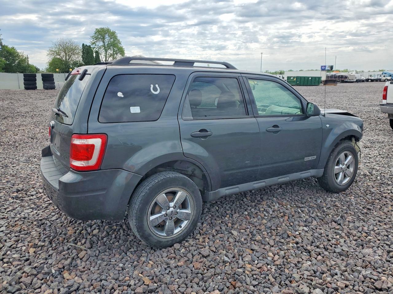 2008 Ford Escape Xlt Charcoal vin: 1FMCU03168KD23504