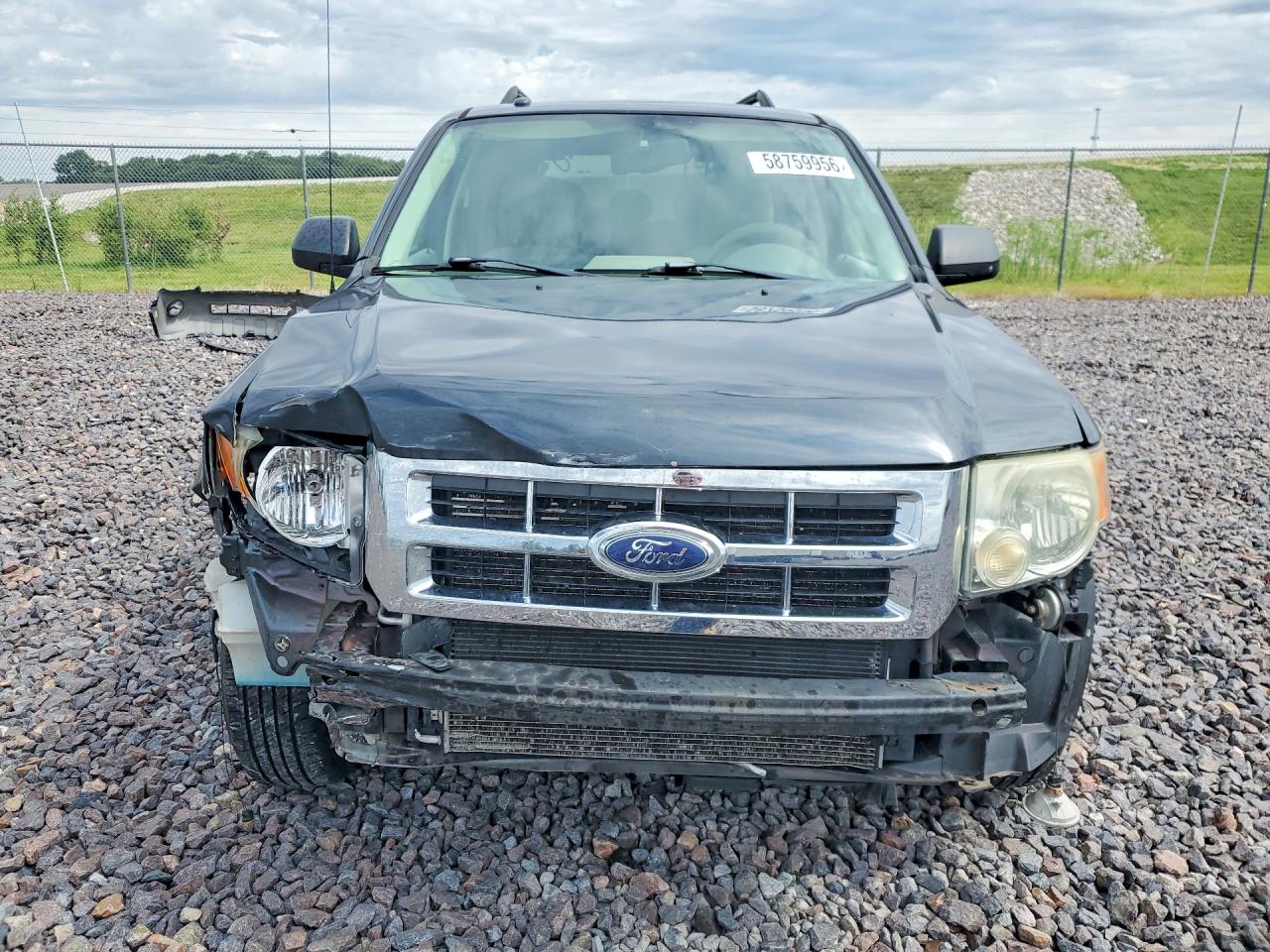 2008 Ford Escape Xlt Charcoal vin: 1FMCU03168KD23504