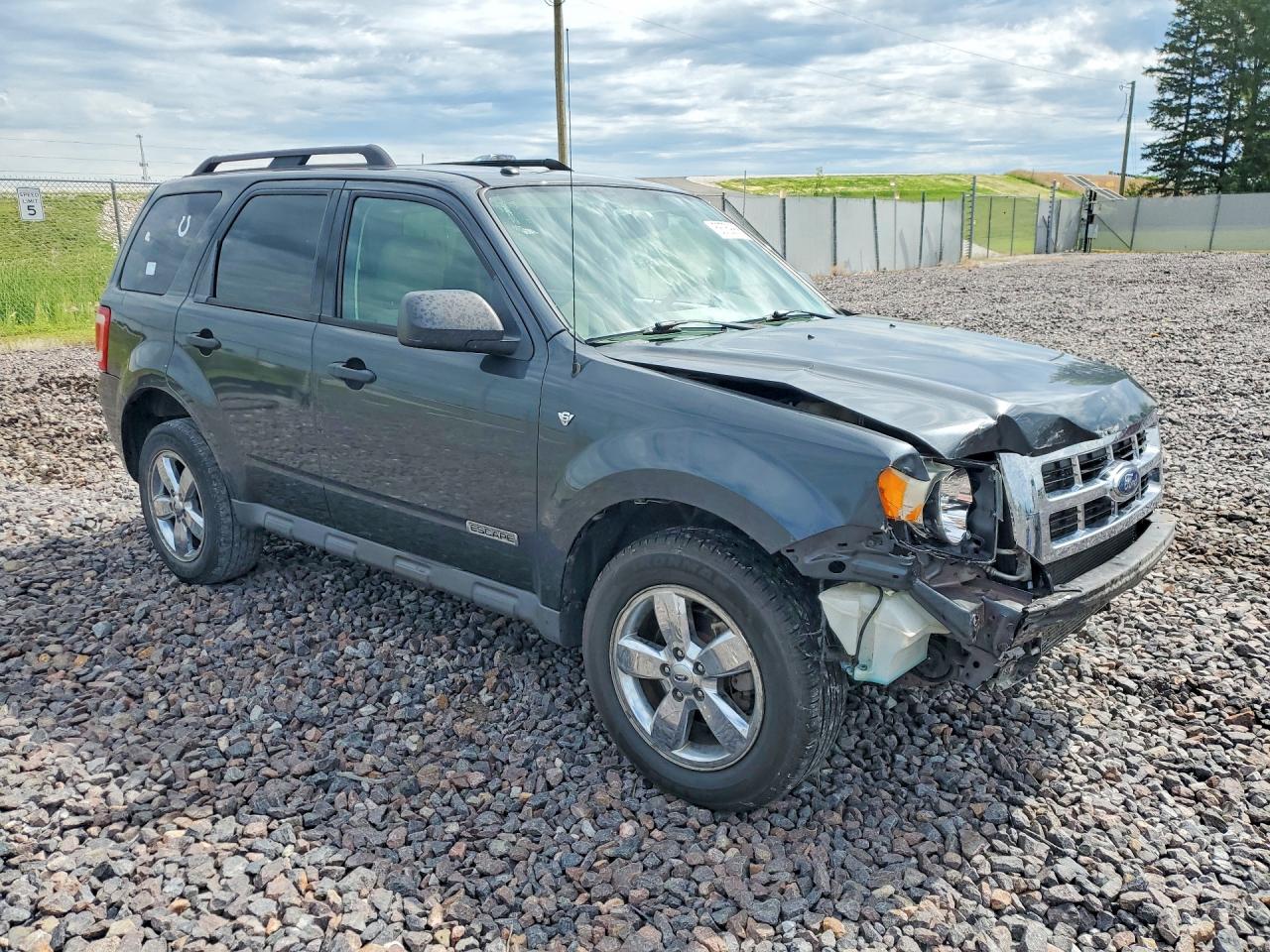 2008 Ford Escape Xlt Charcoal vin: 1FMCU03168KD23504