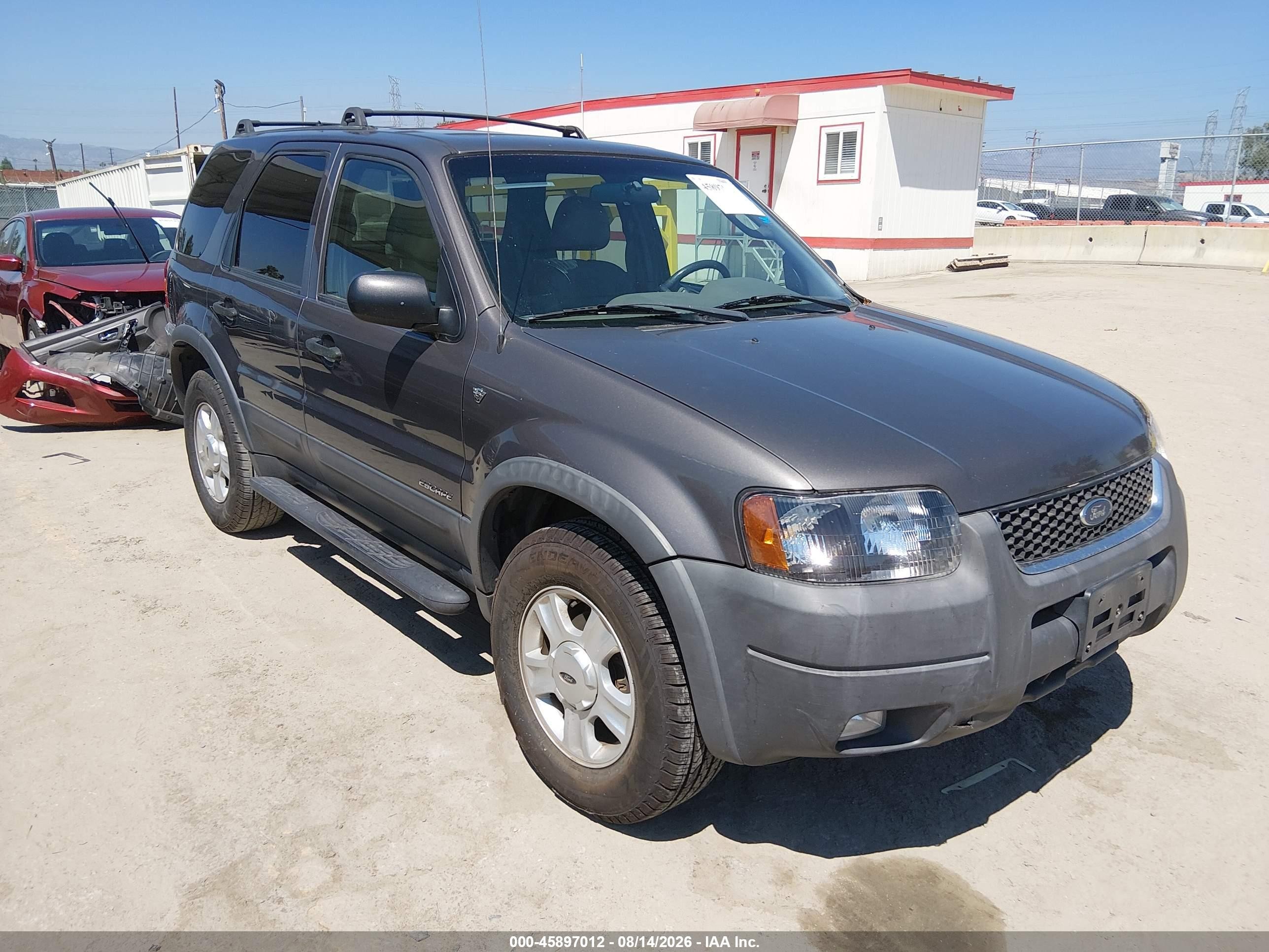 2002 Ford Escape Xlt Gray vin: 1FMCU03172KD01387