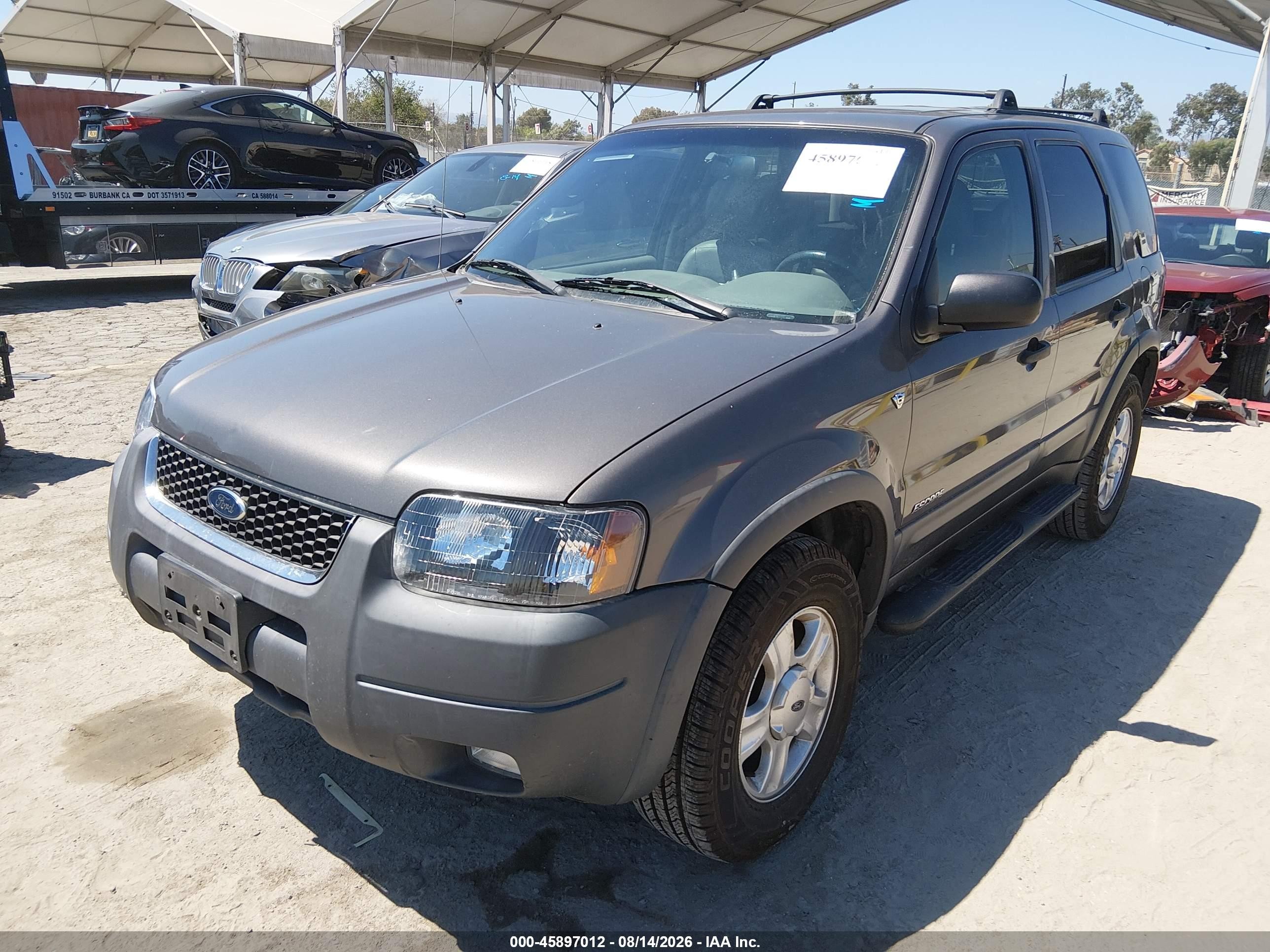 2002 Ford Escape Xlt Gray vin: 1FMCU03172KD01387