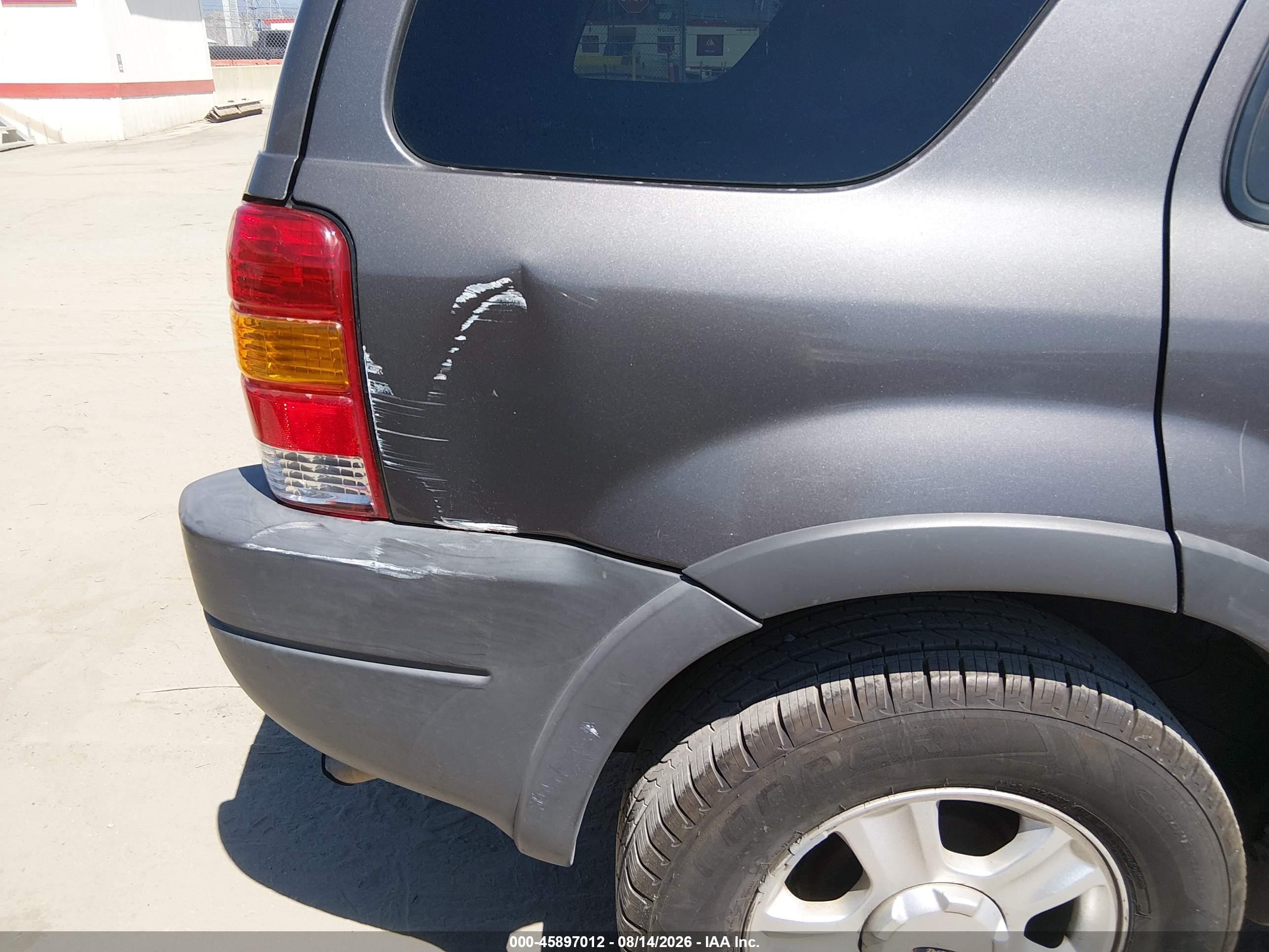 2002 Ford Escape Xlt Gray vin: 1FMCU03172KD01387