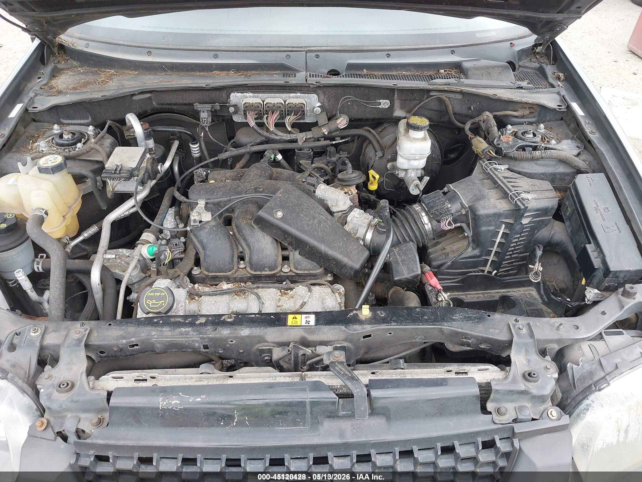 2007 Ford Escape Xlt/xlt Sport Gray vin: 1FMCU03177KB33449