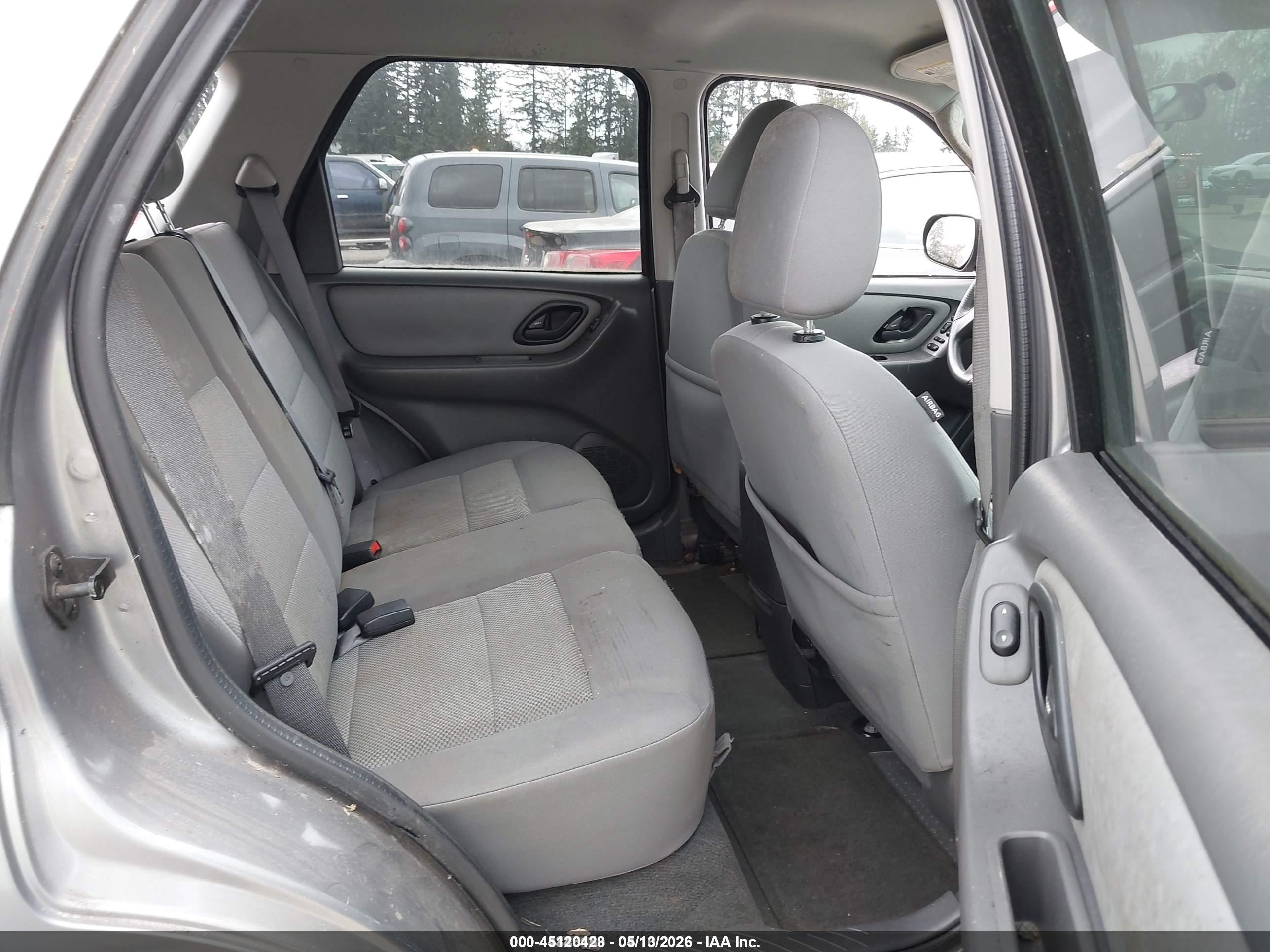 2007 Ford Escape Xlt/xlt Sport Gray vin: 1FMCU03177KB33449