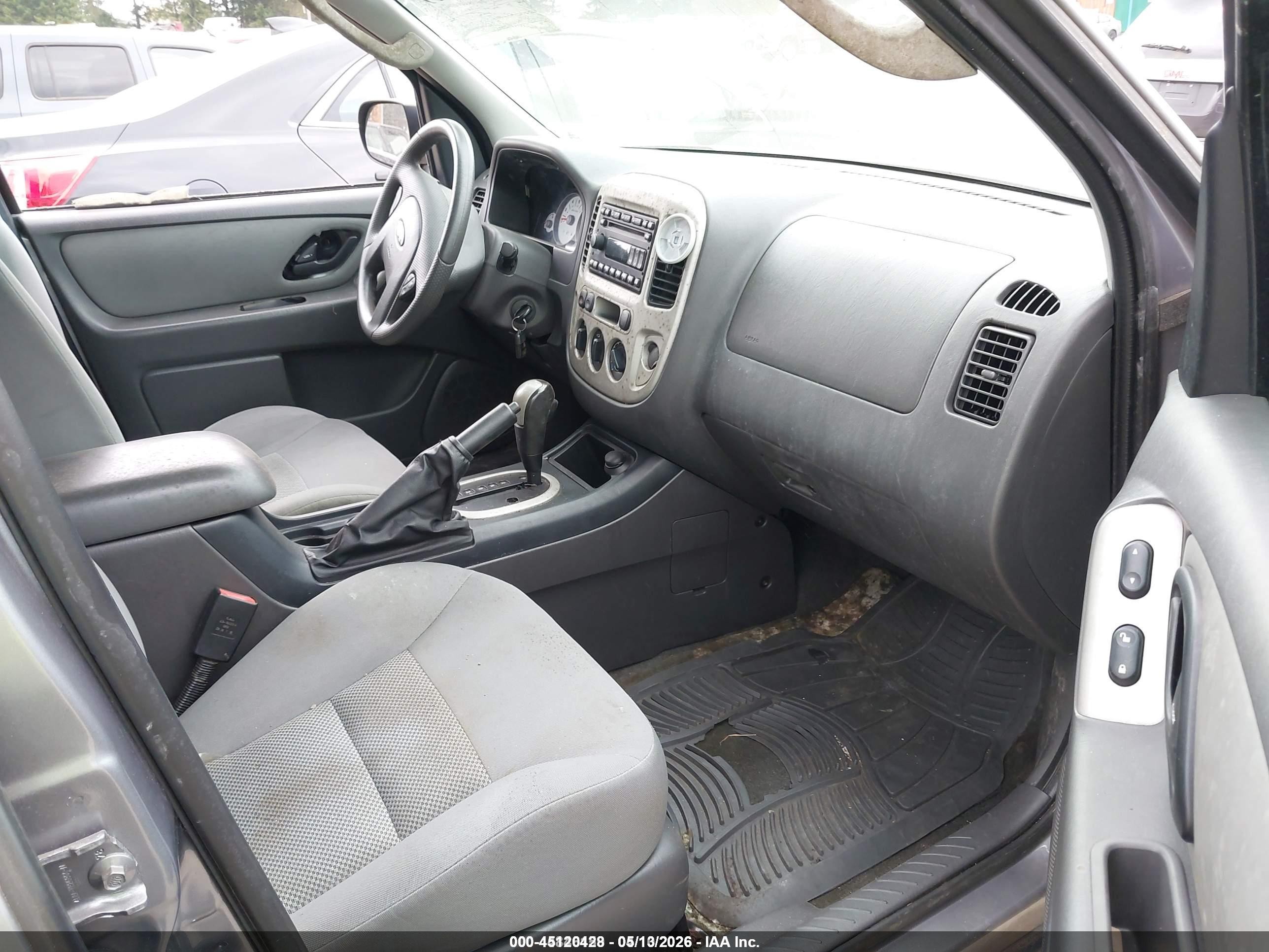 2007 Ford Escape Xlt/xlt Sport Gray vin: 1FMCU03177KB33449