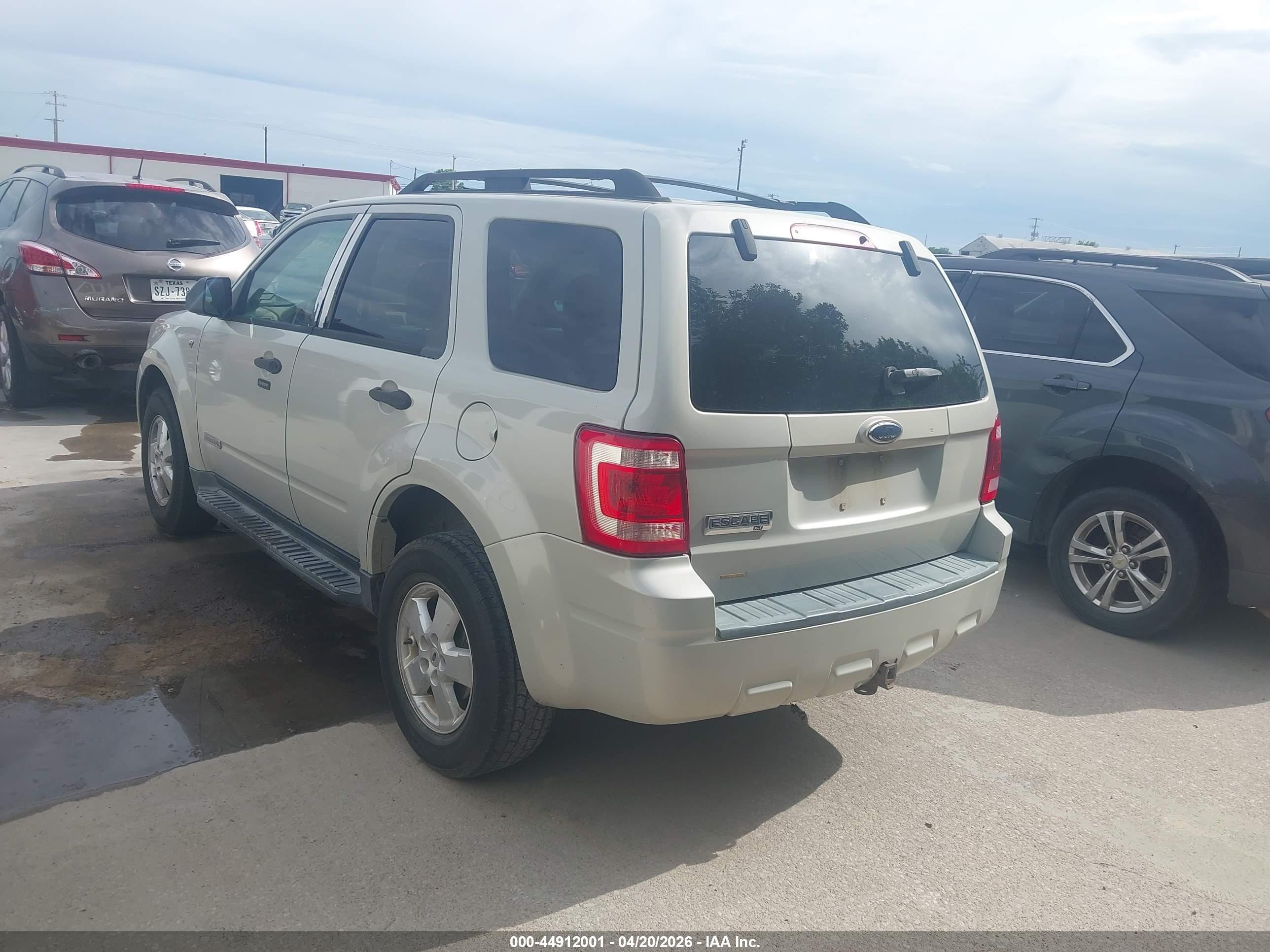 2008 Ford Escape Xlt Champagne vin: 1FMCU03178KA21882
