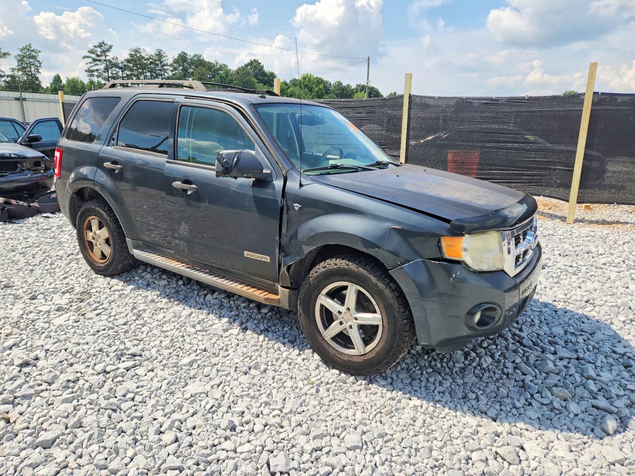 2008 Ford Escape Xlt Синий vin: 1FMCU03178KA34535