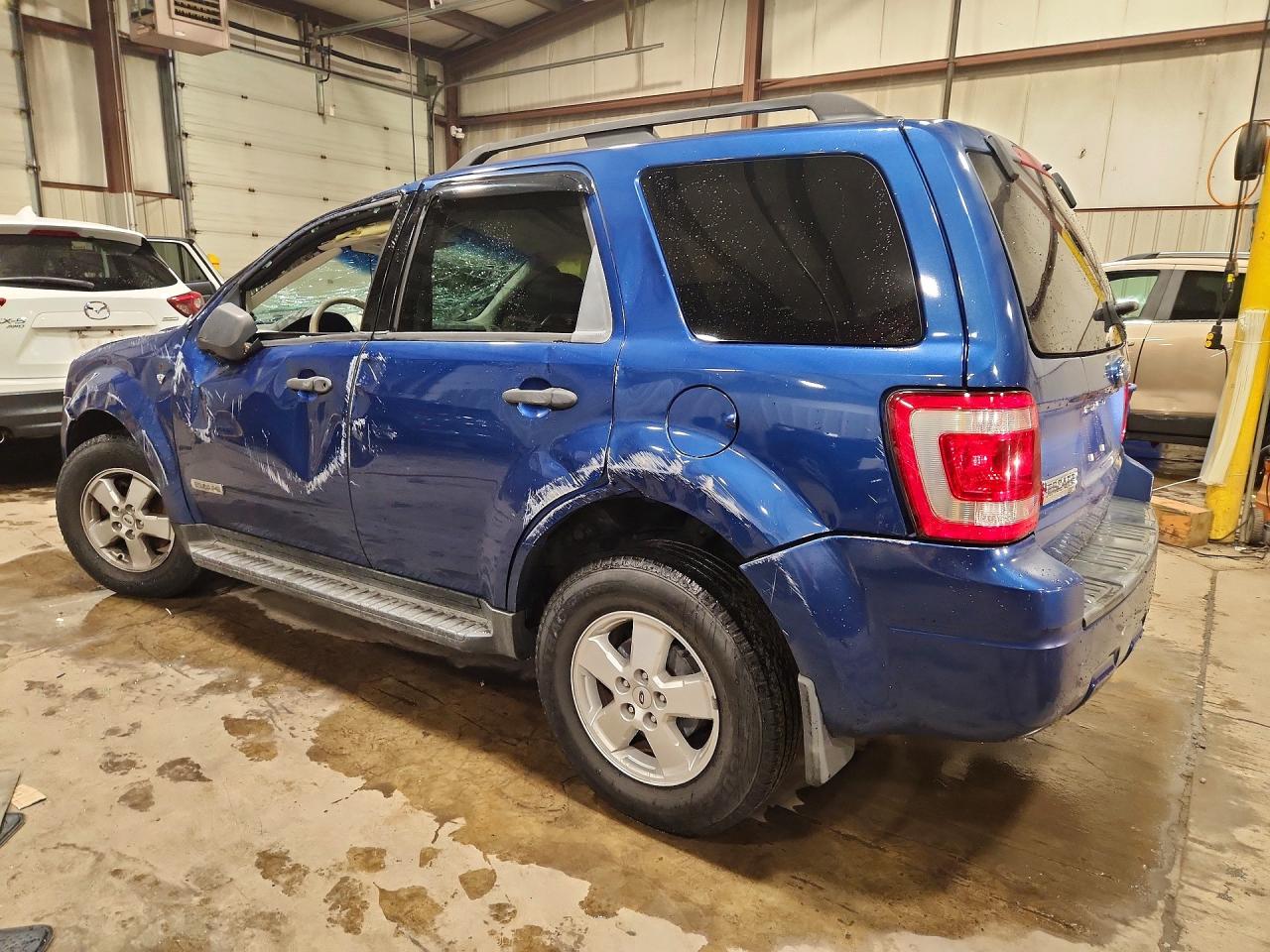 2008 Ford Escape Xlt Blue vin: 1FMCU03178KC06403