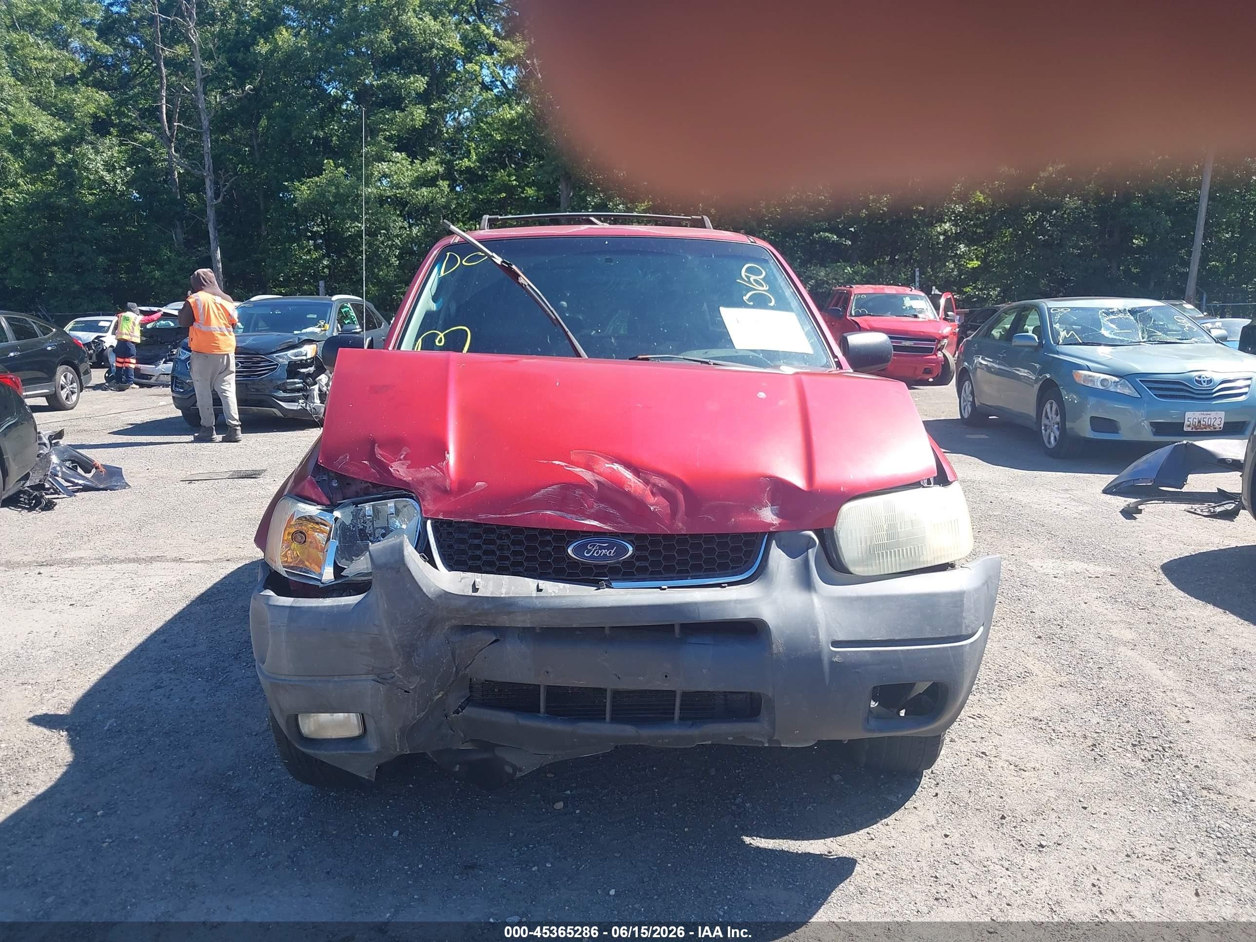 2003 Ford Escape Xlt Red vin: 1FMCU03183KE15187