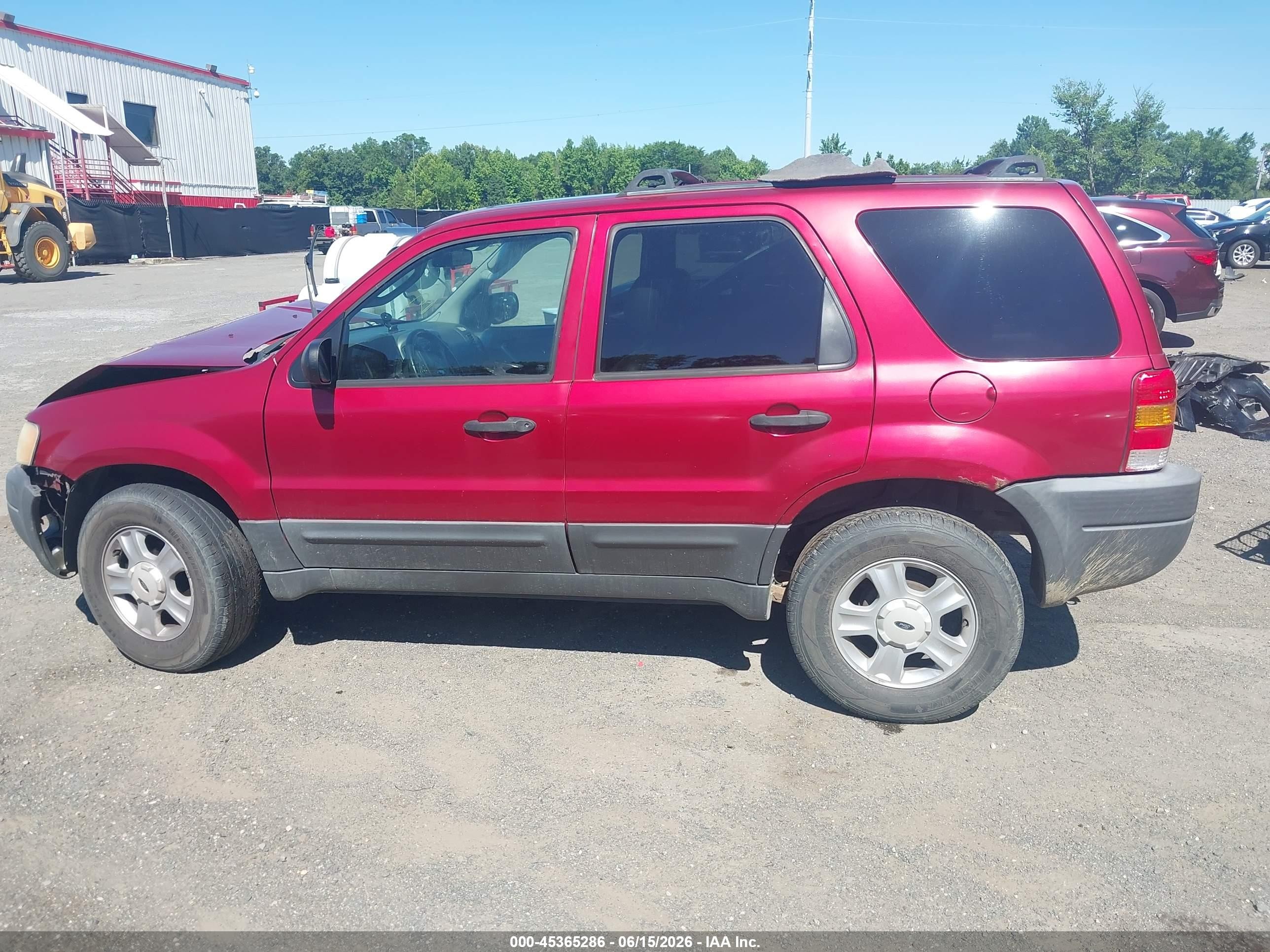 2003 Ford Escape Xlt Red vin: 1FMCU03183KE15187