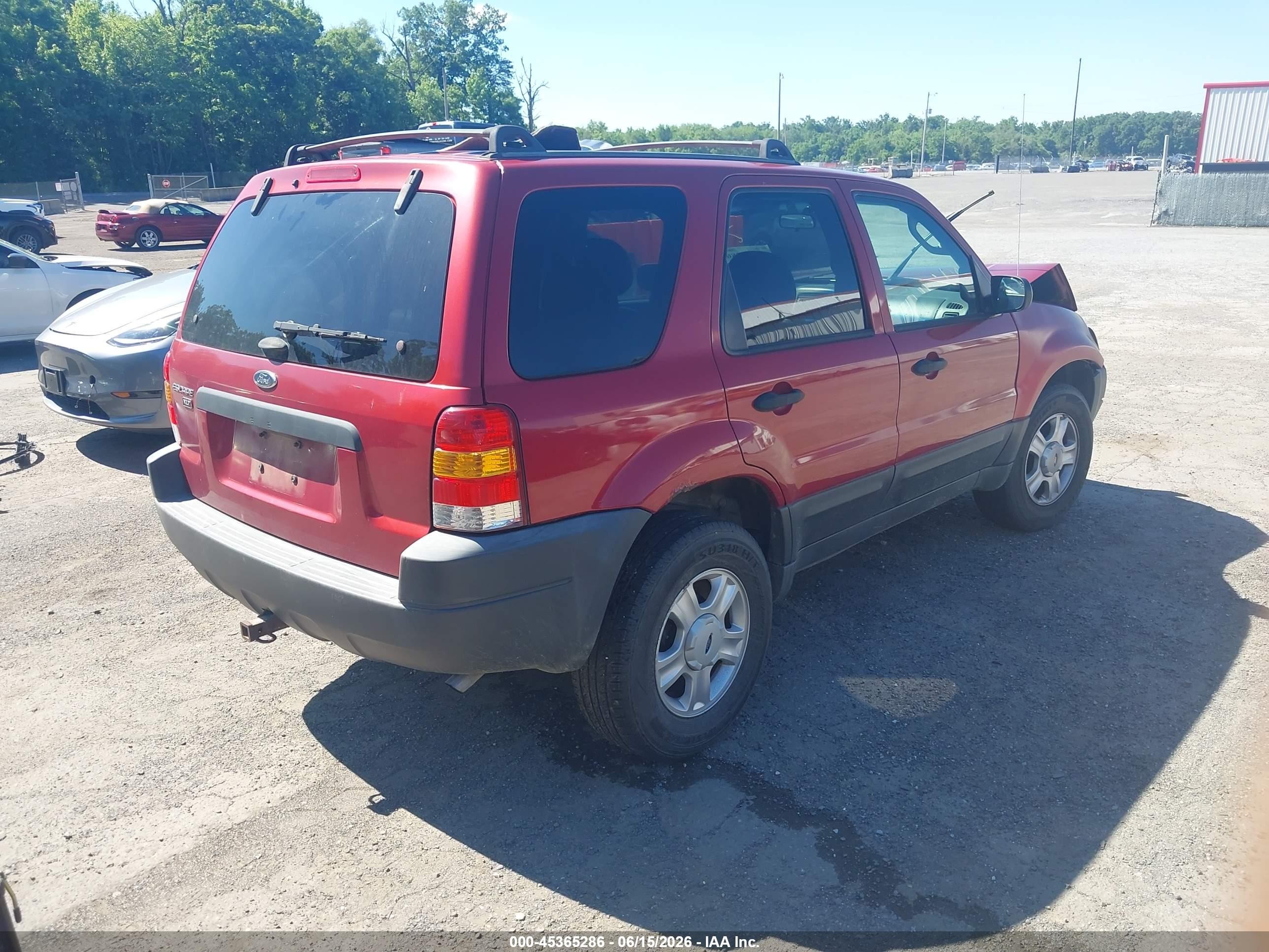 2003 Ford Escape Xlt Red vin: 1FMCU03183KE15187