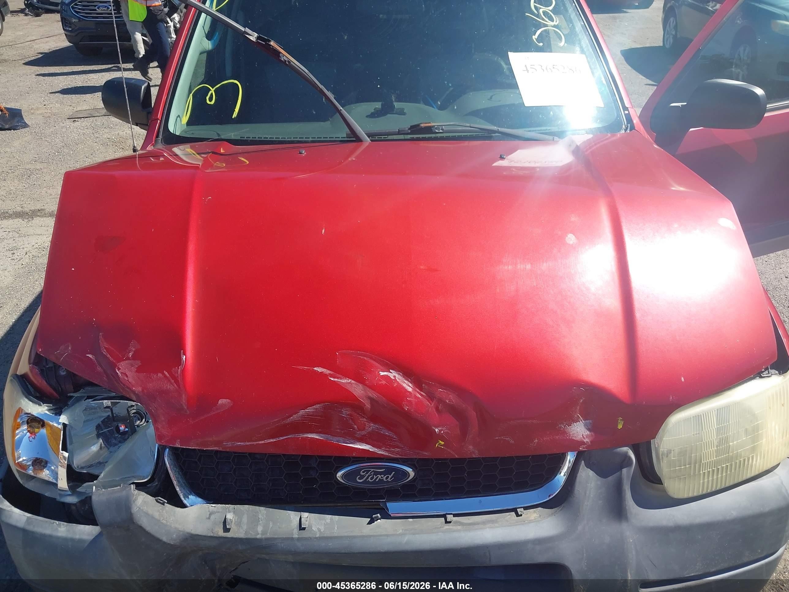 2003 Ford Escape Xlt Red vin: 1FMCU03183KE15187