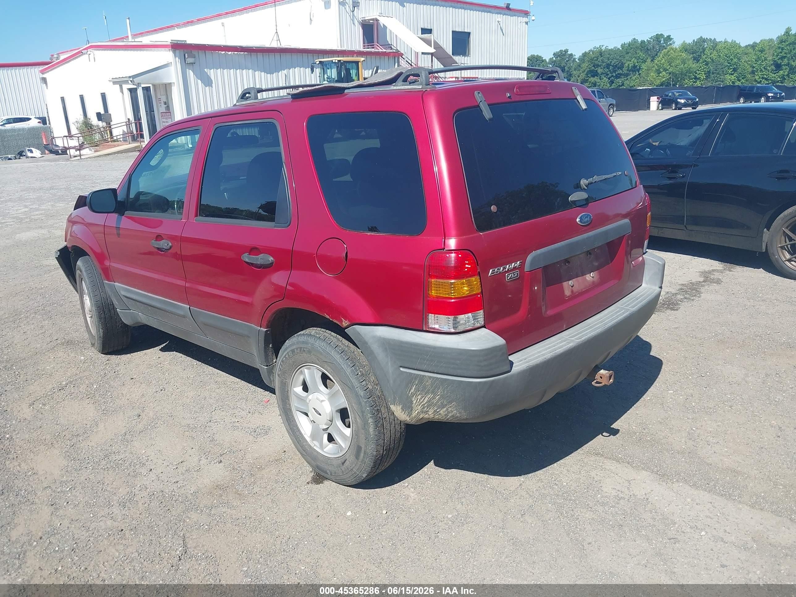 2003 Ford Escape Xlt Red vin: 1FMCU03183KE15187