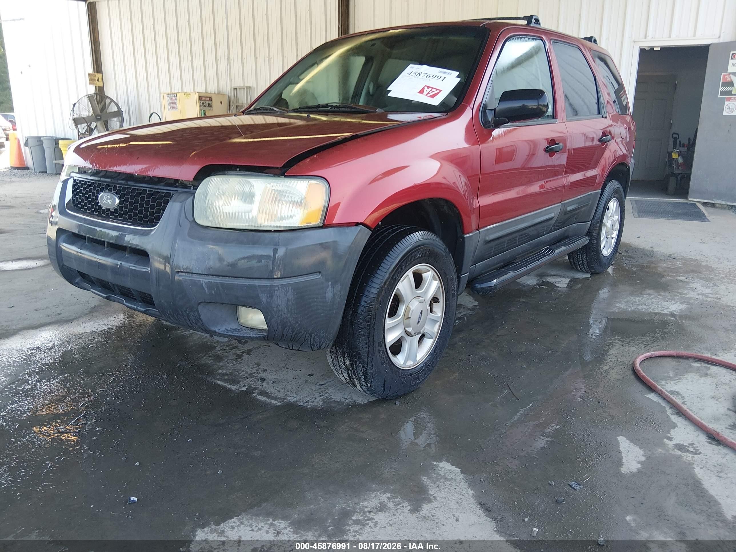 2004 Ford Escape Xlt Red vin: 1FMCU03184DA09013
