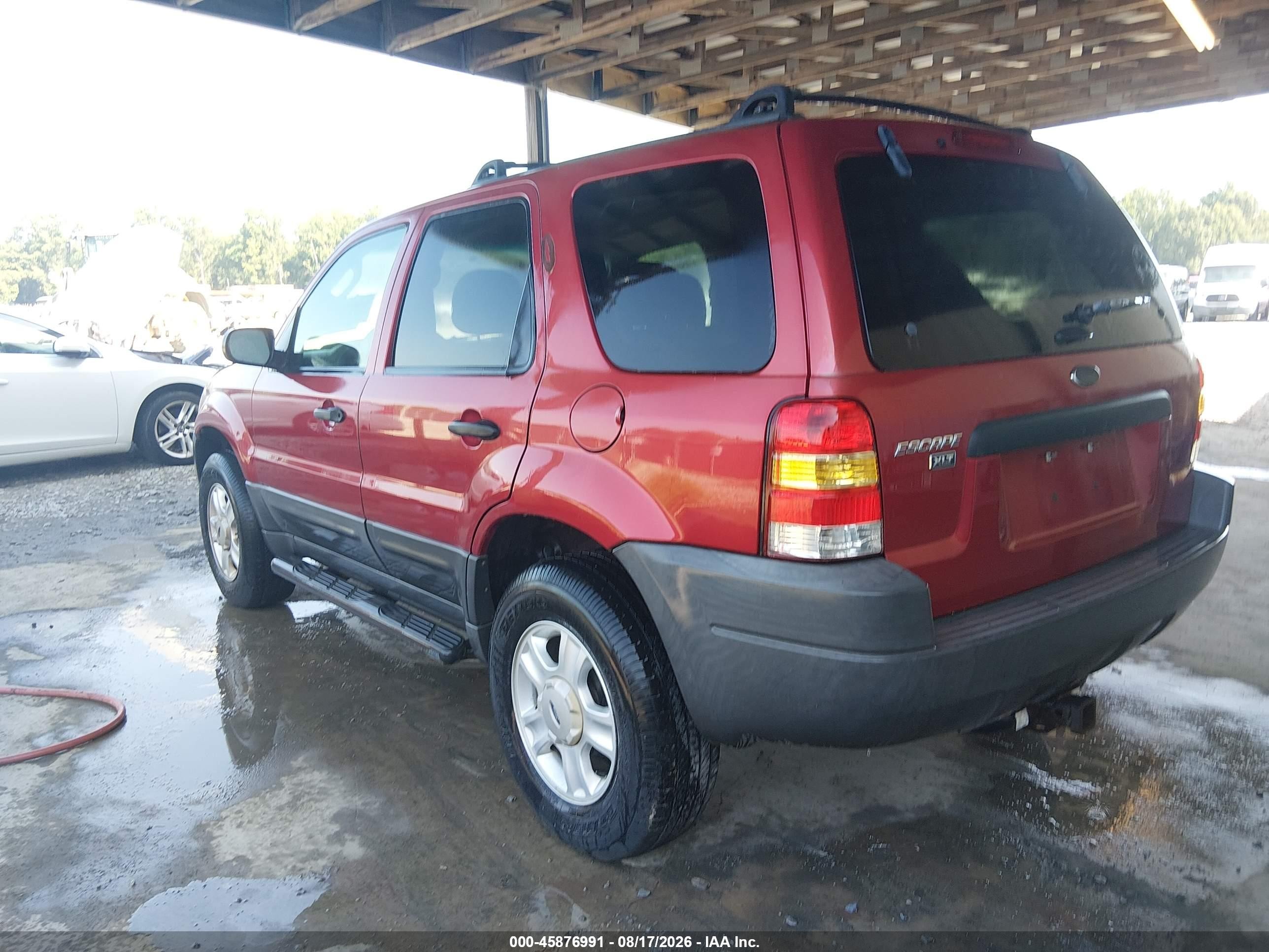 2004 Ford Escape Xlt Red vin: 1FMCU03184DA09013