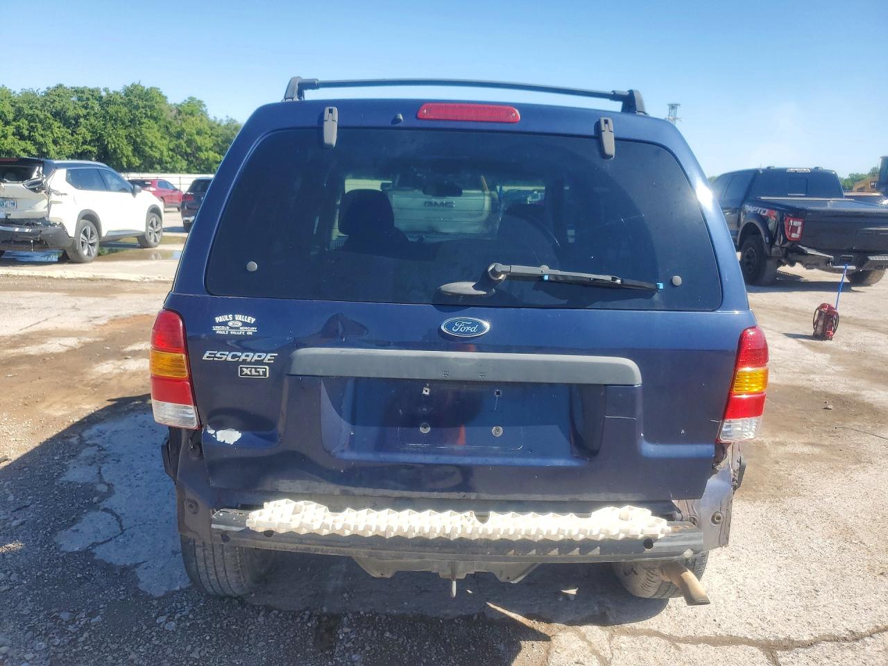 2004 Ford Escape Xlt Blue vin: 1FMCU03184KB19068