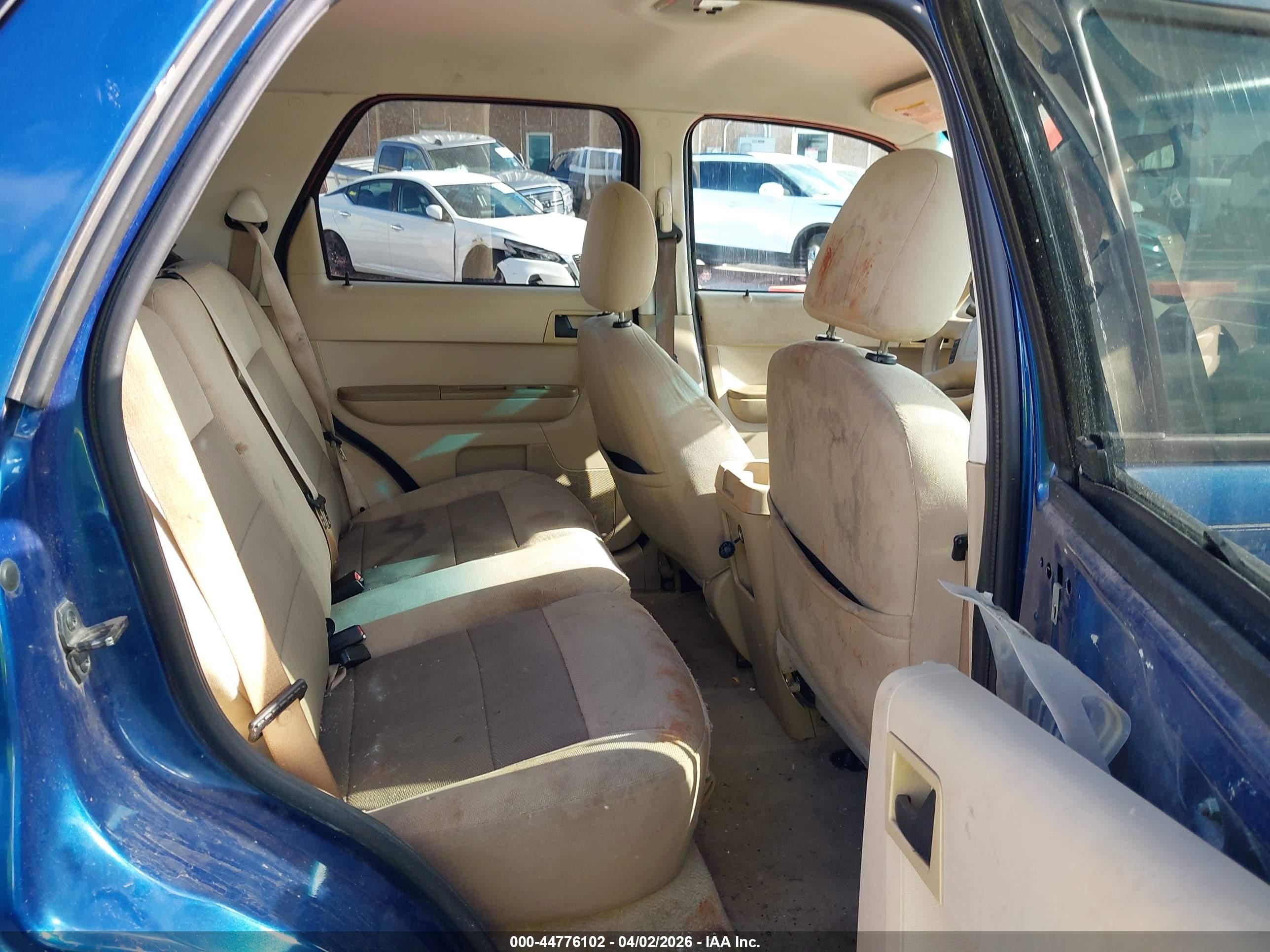 2008 Ford Escape Xlt Blue vin: 1FMCU03188KD30857