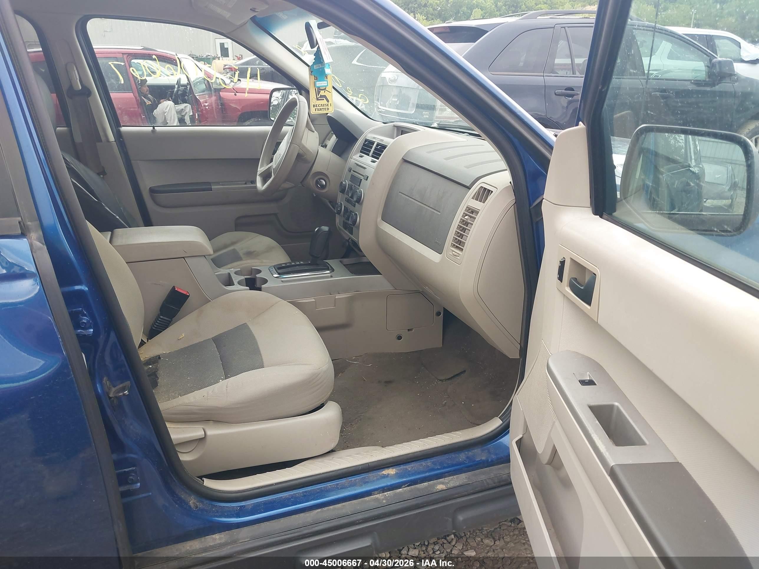 2008 Ford Escape Xlt Blue vin: 1FMCU03188KD48856