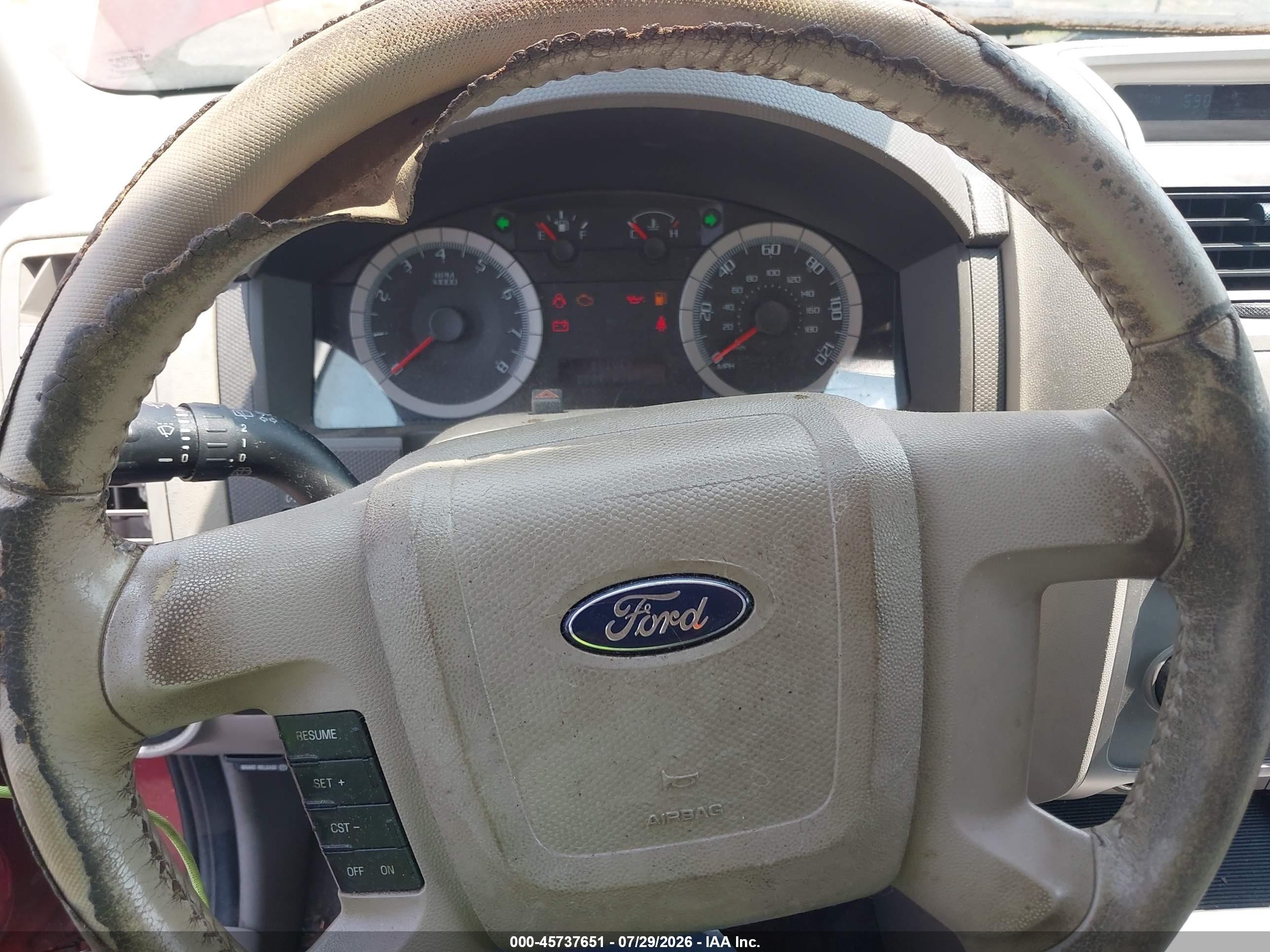 2008 Ford Escape Xlt Red vin: 1FMCU03188KD99791