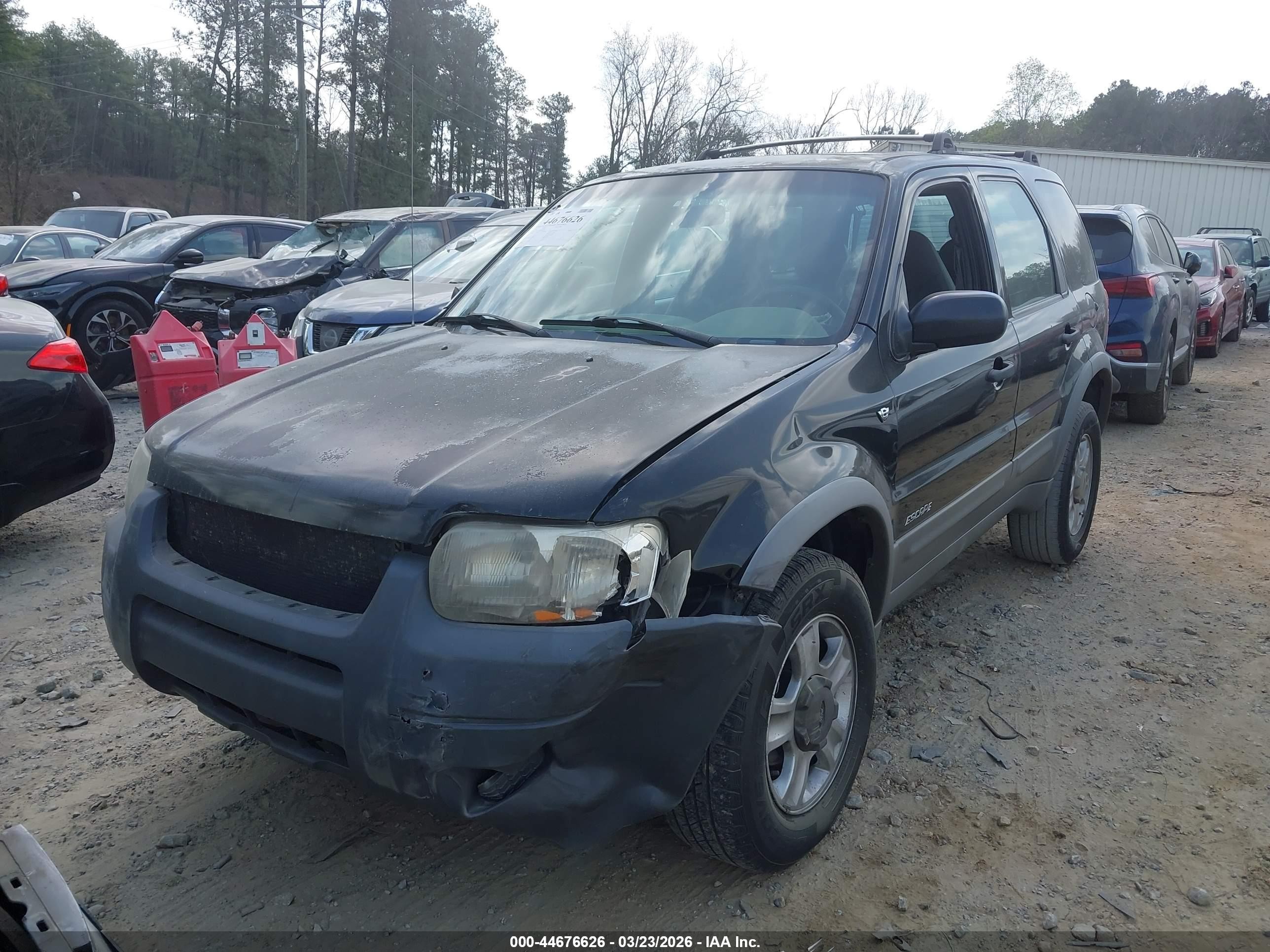 2001 Ford Escape Xlt Black vin: 1FMCU03191KF36078