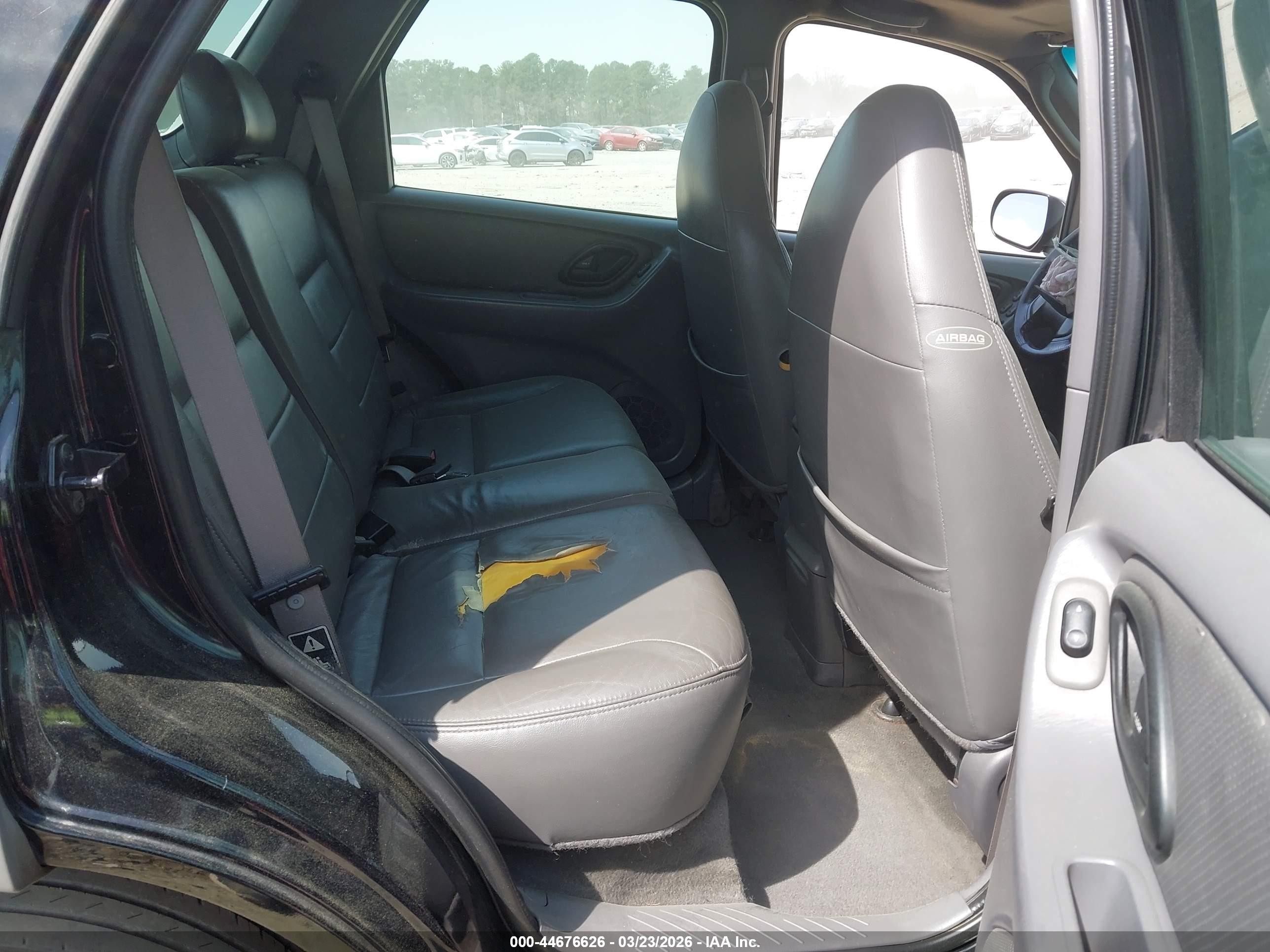 2001 Ford Escape Xlt Black vin: 1FMCU03191KF36078