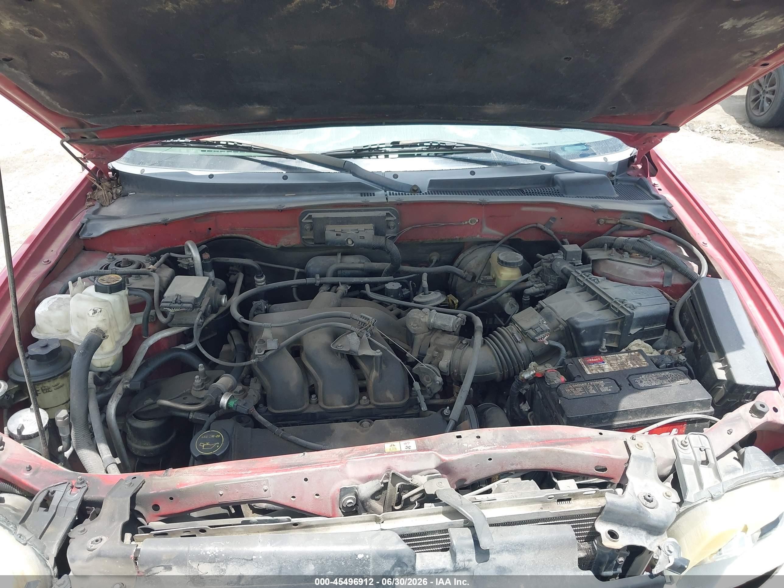 2002 Ford Escape Xlt Red vin: 1FMCU03192KA64367