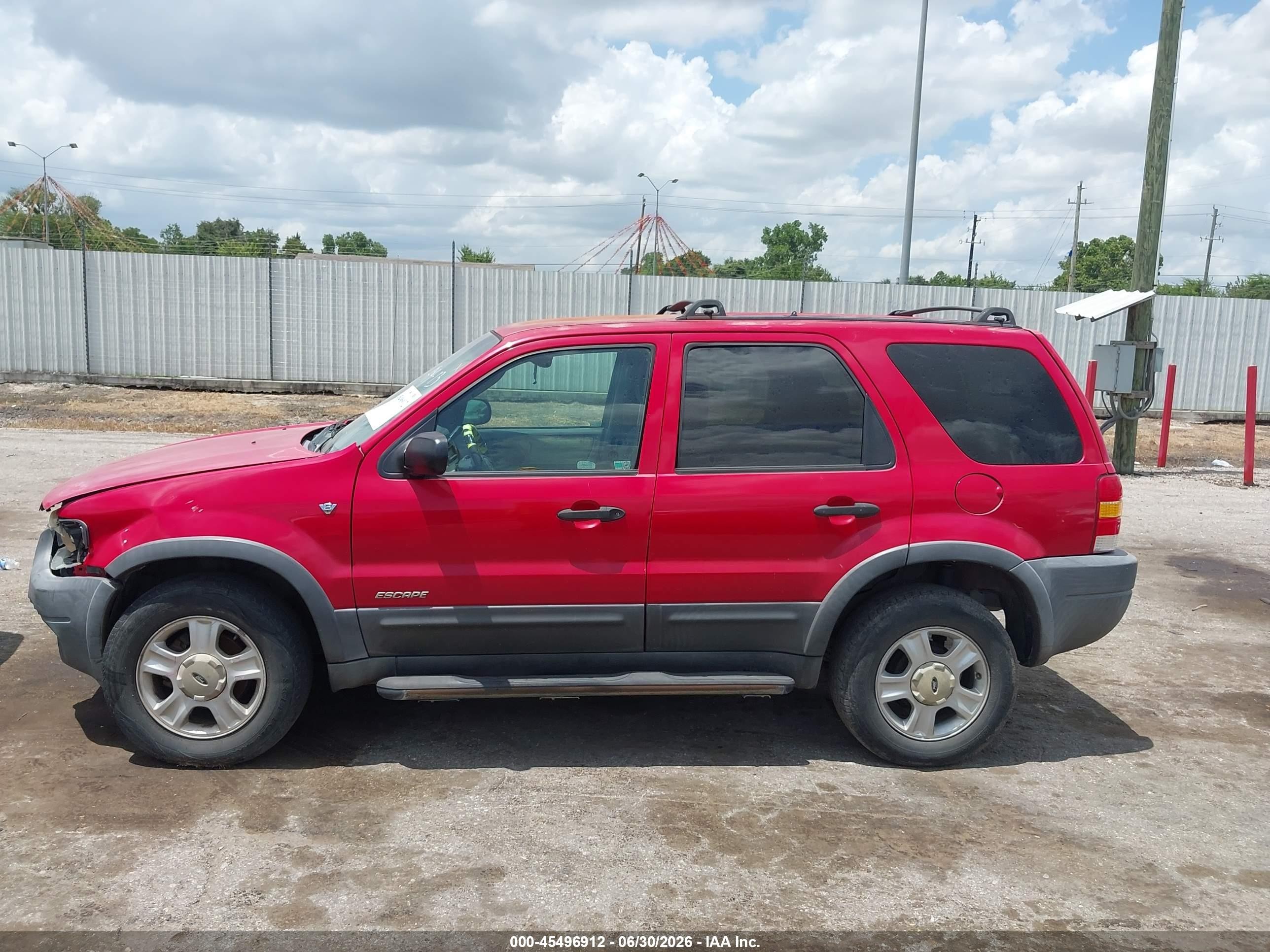 2002 Ford Escape Xlt Red vin: 1FMCU03192KA64367