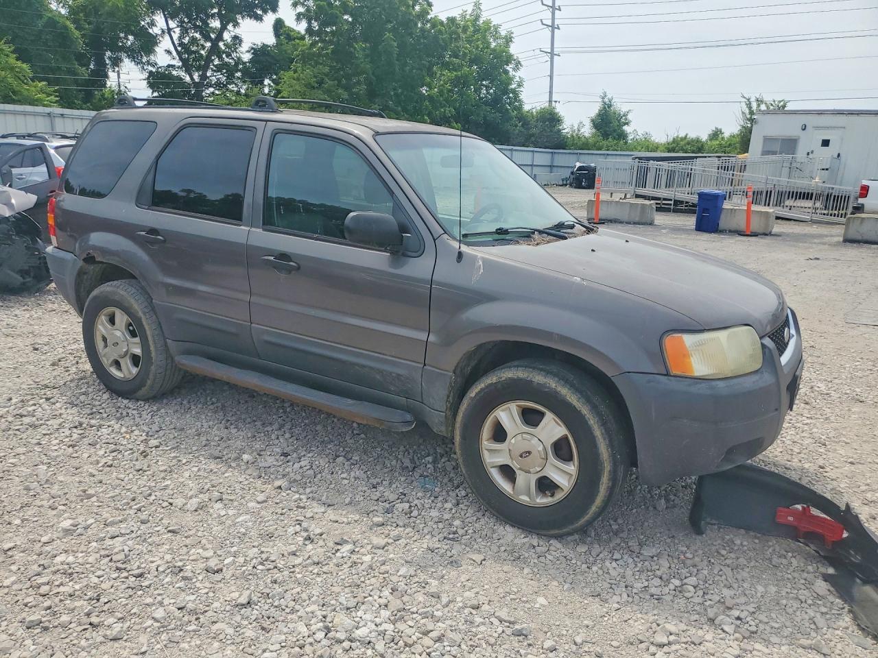 2003 Ford Escape Xlt Silver vin: 1FMCU03193KE17255