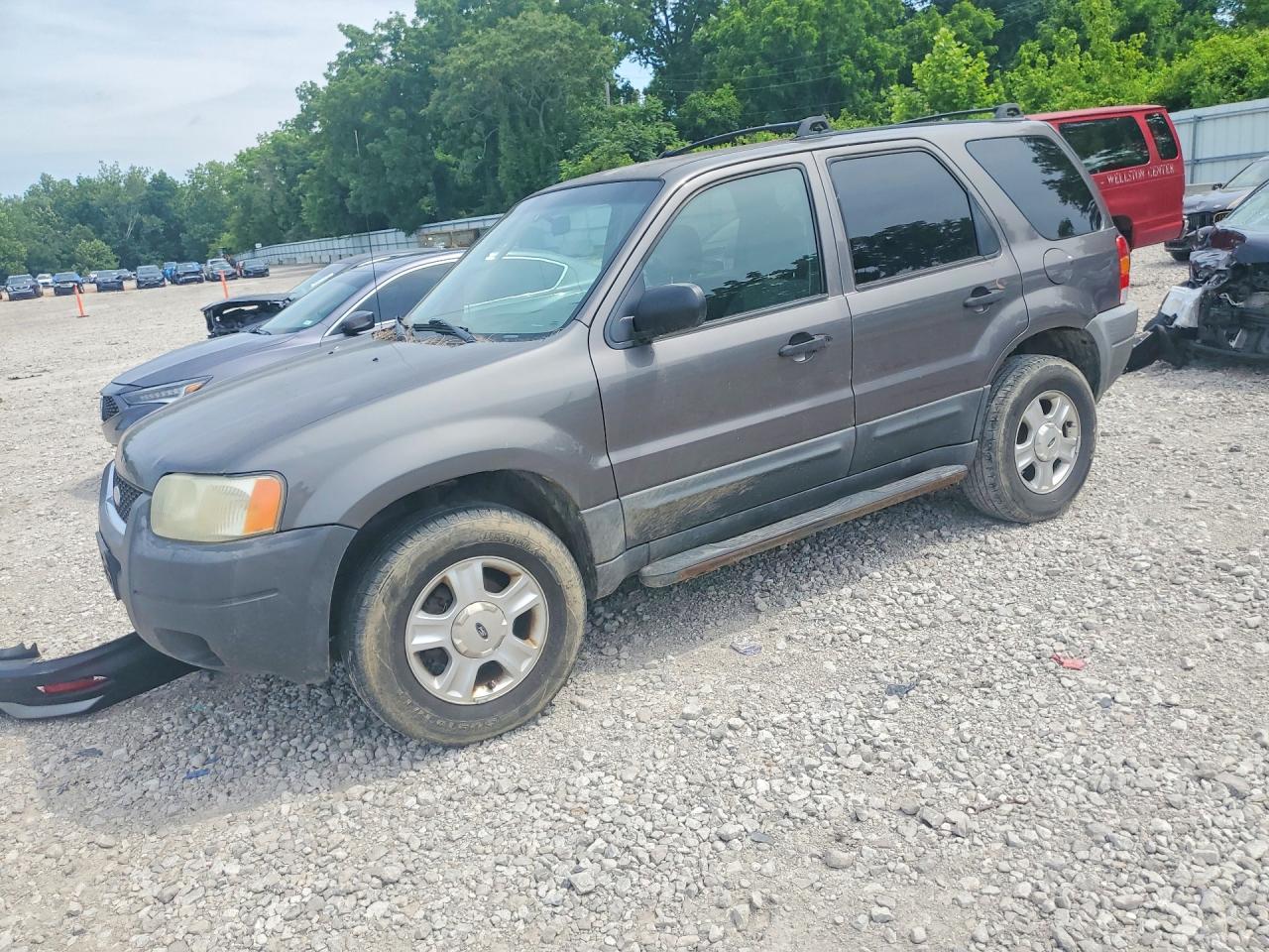 2003 Ford Escape Xlt Silver vin: 1FMCU03193KE17255