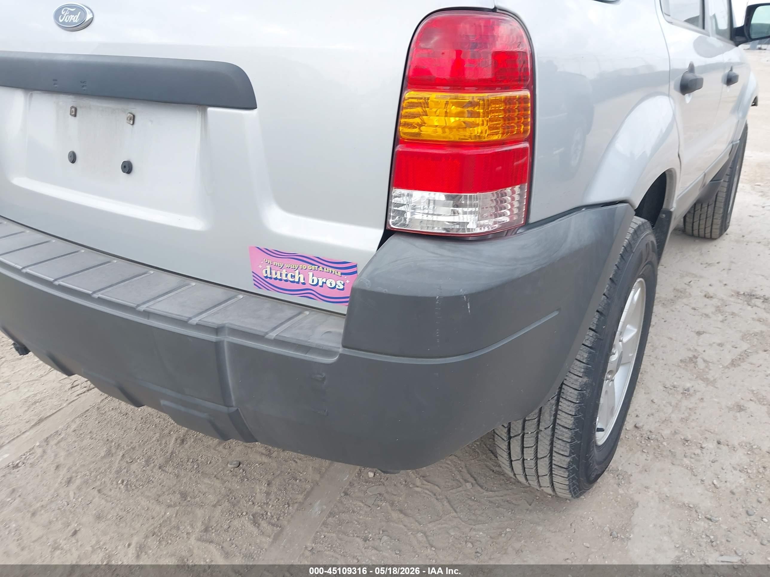 2005 Ford Escape Xlt Серебряный vin: 1FMCU03195DA07093