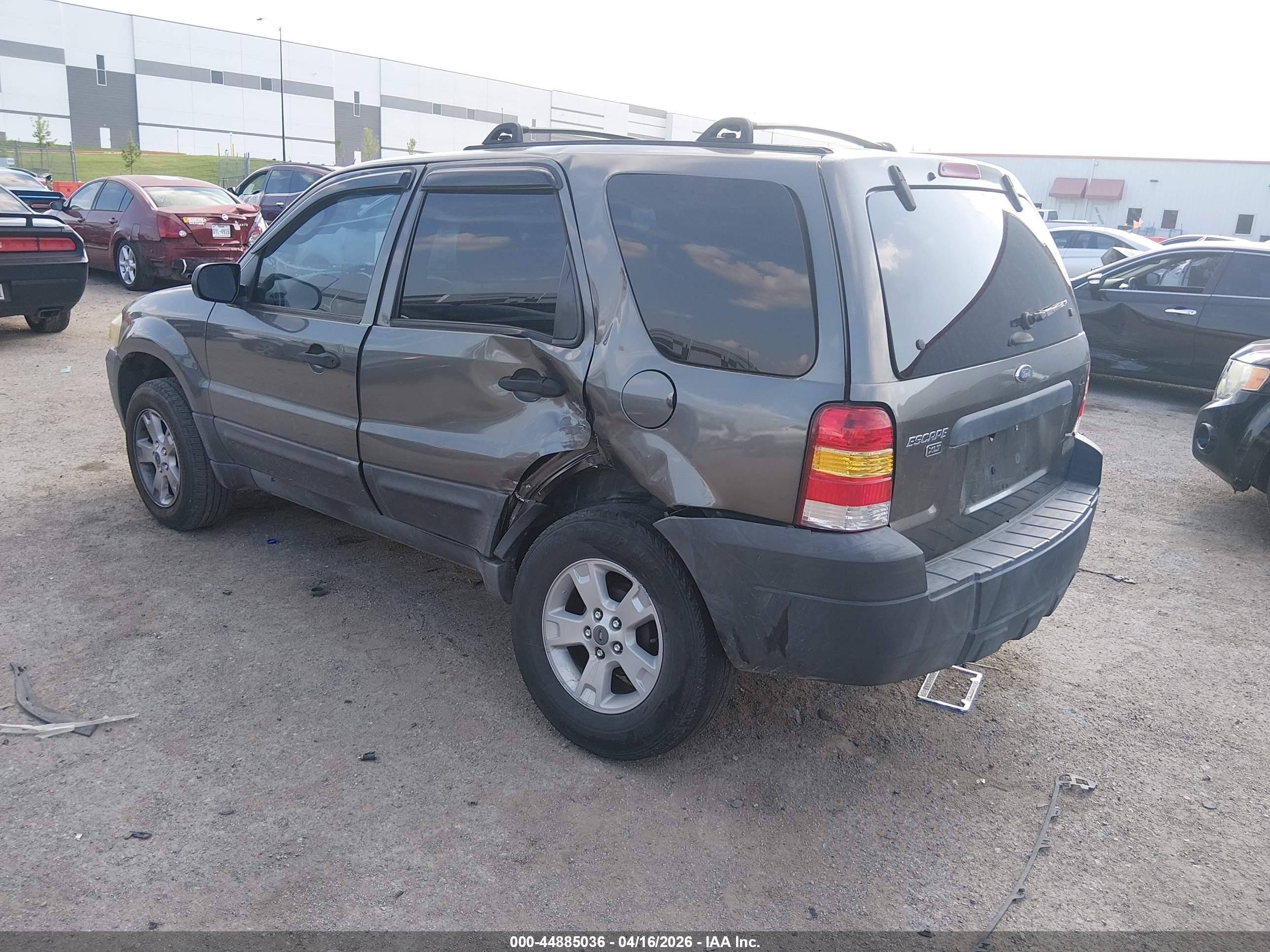 2005 Ford Escape Xlt Gray vin: 1FMCU03195DA07241