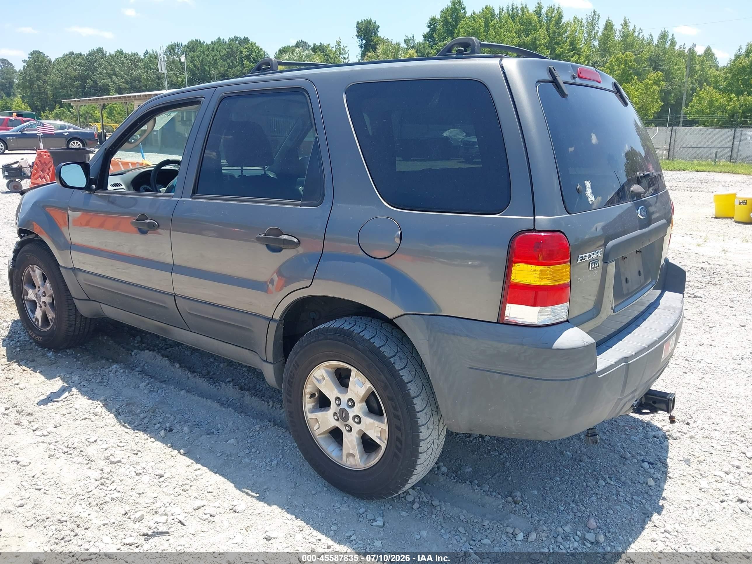 2005 Ford Escape Xlt Gray vin: 1FMCU03195DA10172