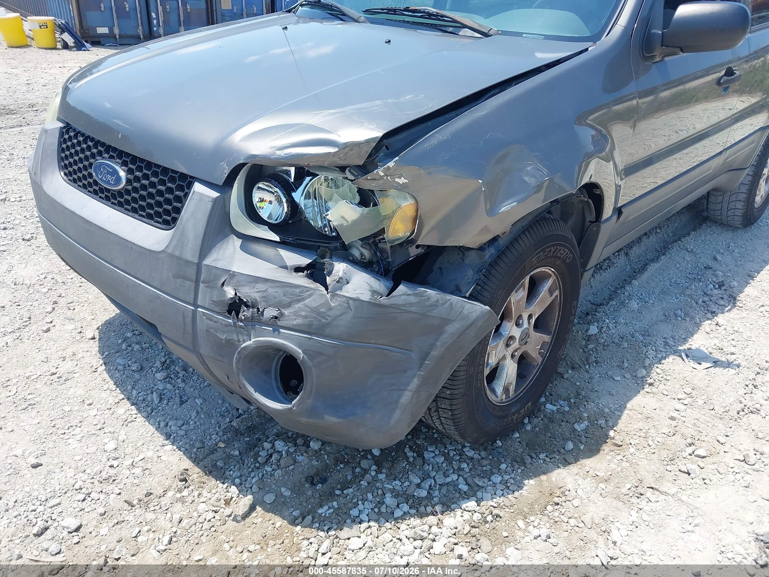 2005 Ford Escape Xlt Gray vin: 1FMCU03195DA10172