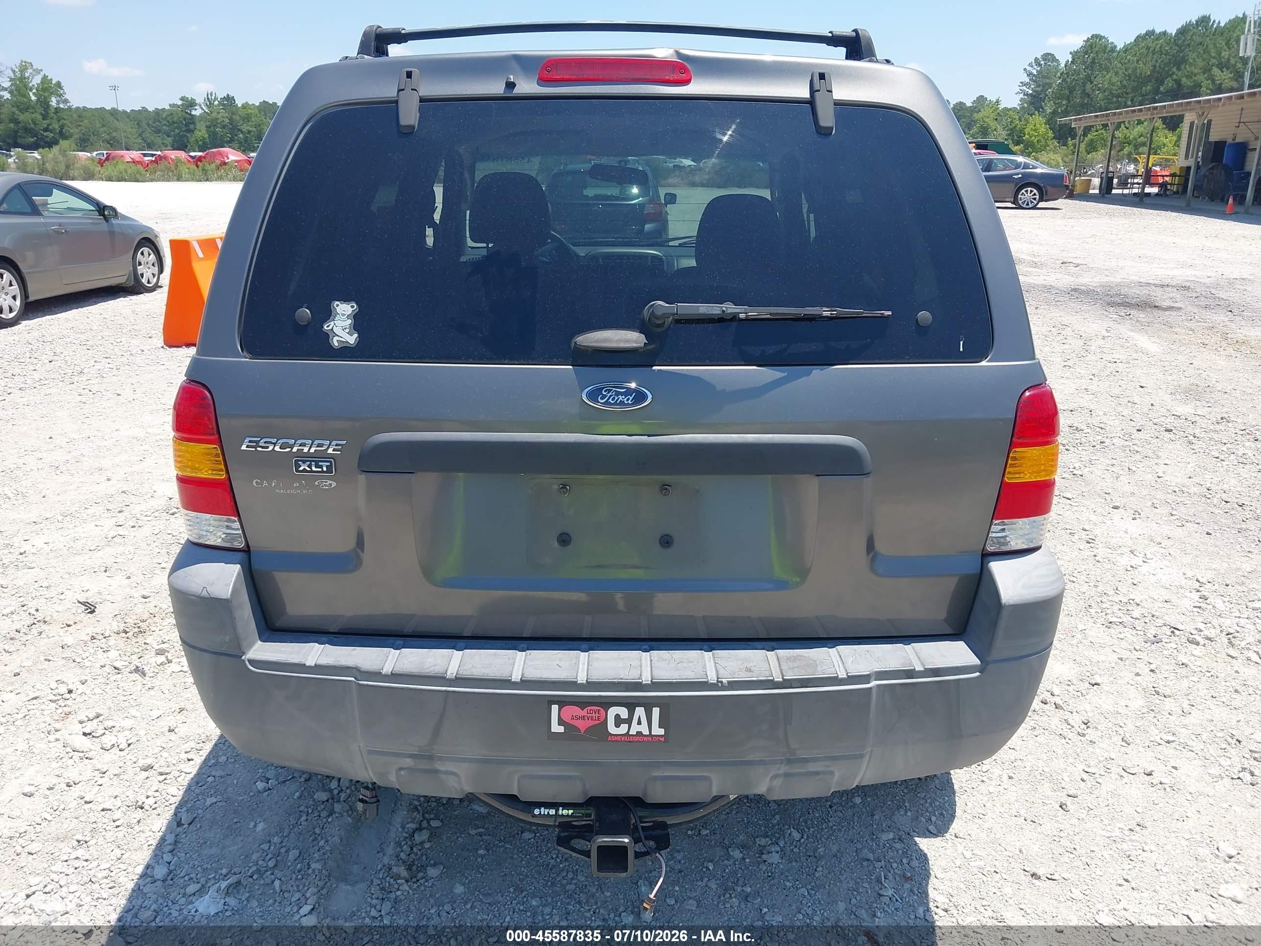 2005 Ford Escape Xlt Gray vin: 1FMCU03195DA10172