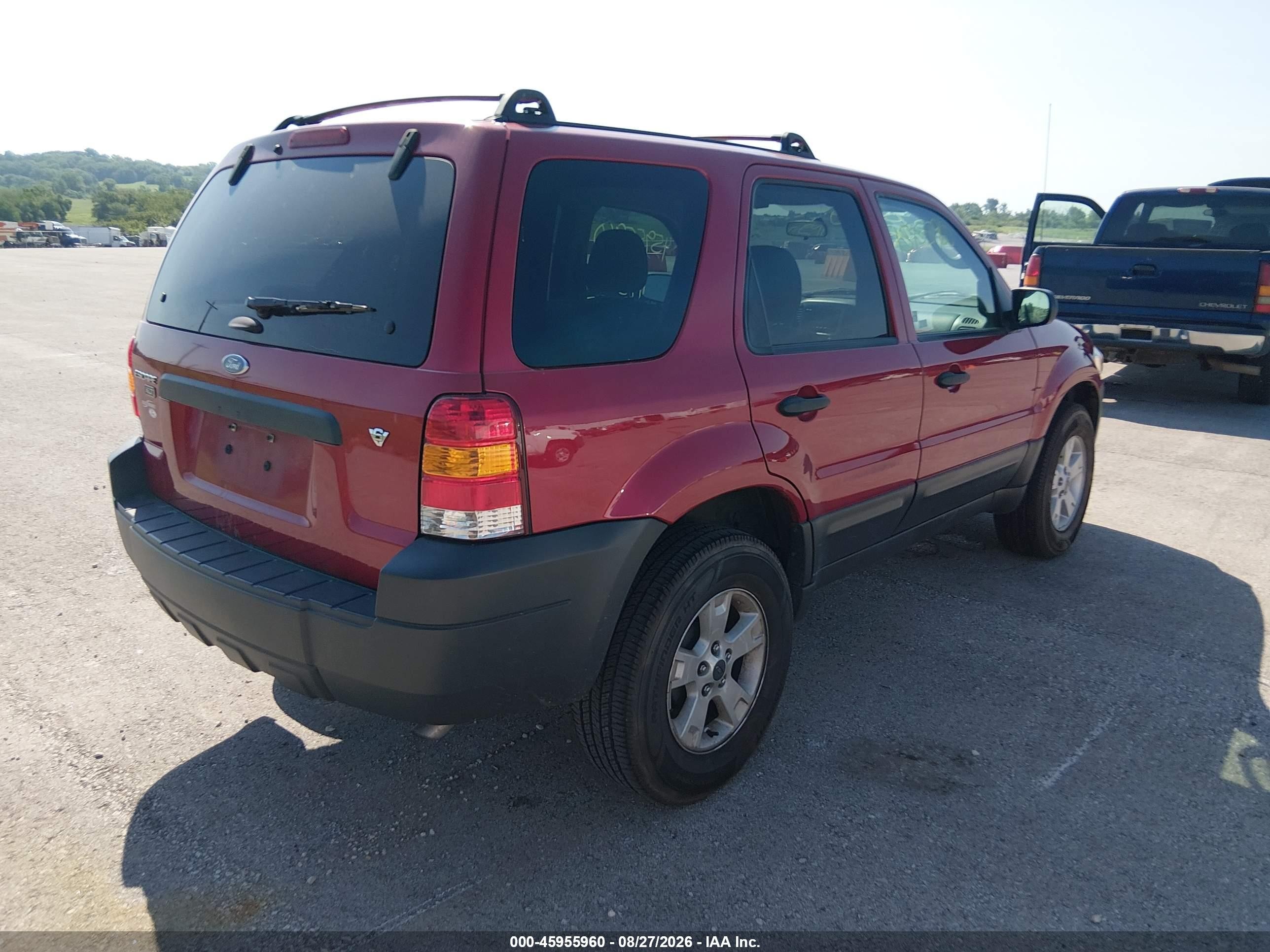 2006 Ford Escape Xlt/xlt Sport Red vin: 1FMCU03196KA28281
