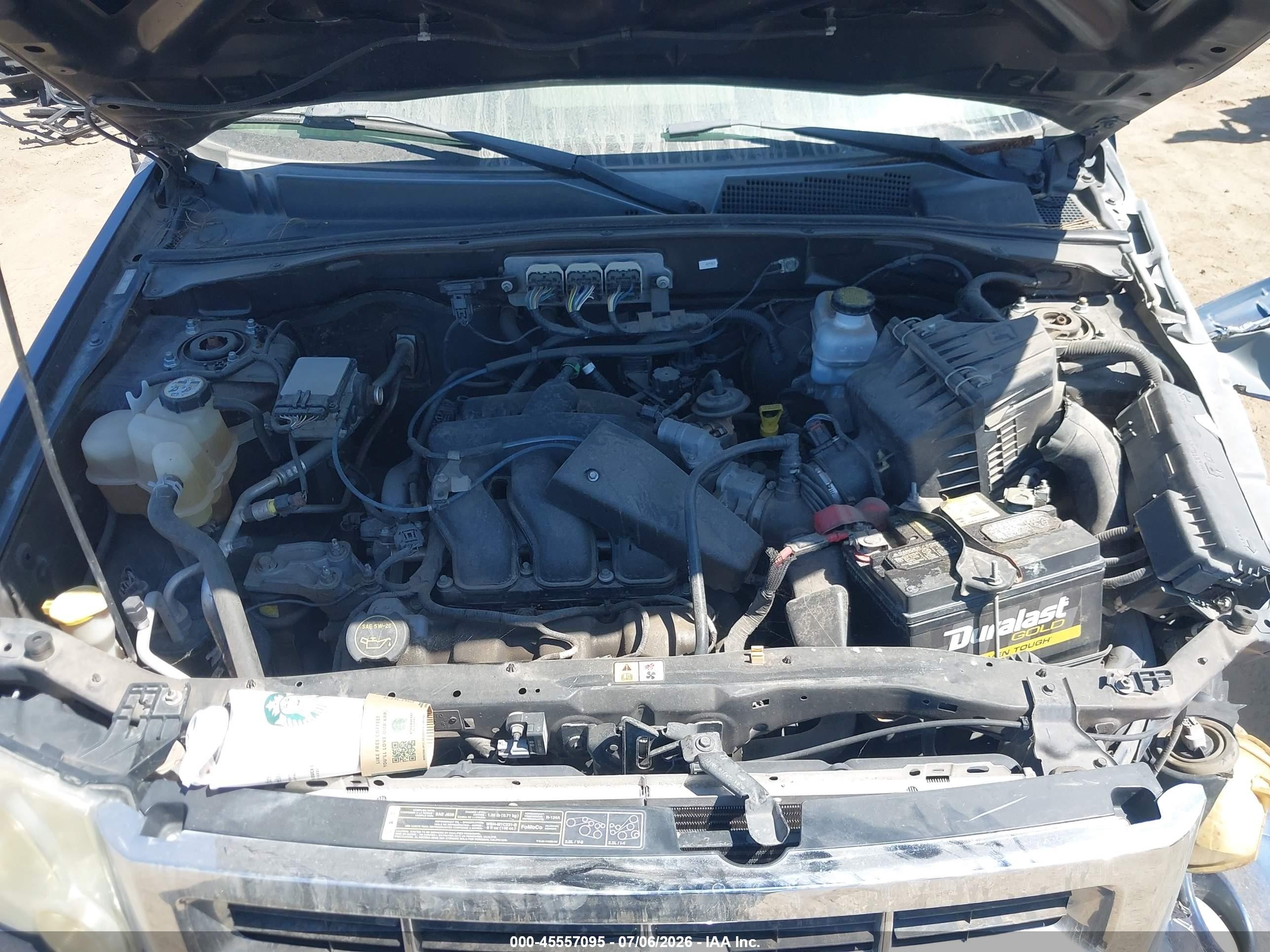 2008 Ford Escape Xlt Blue vin: 1FMCU03198KB42316