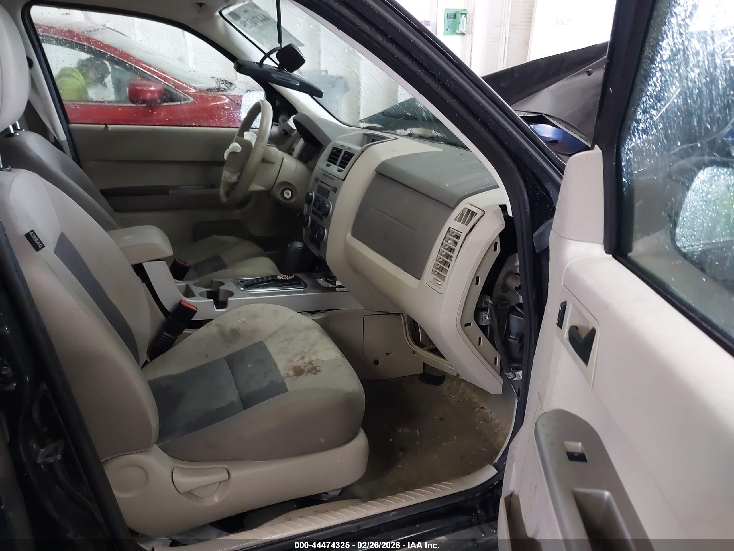 2008 Ford Escape Xlt Black vin: 1FMCU03198KC15538