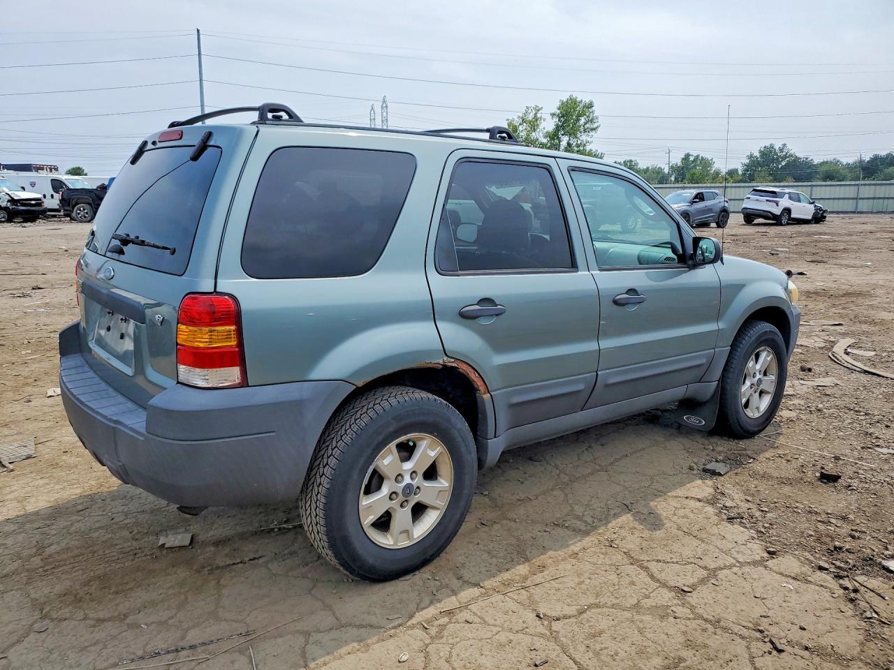 2007 Ford Escape Xlt Teal vin: 1FMCU031X7KA97546