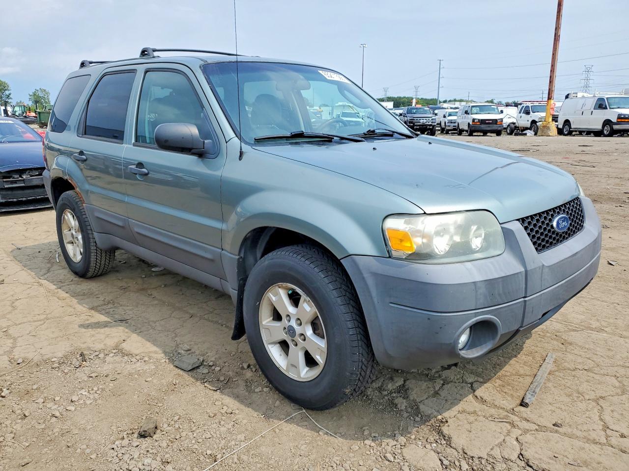 2007 Ford Escape Xlt Teal vin: 1FMCU031X7KA97546
