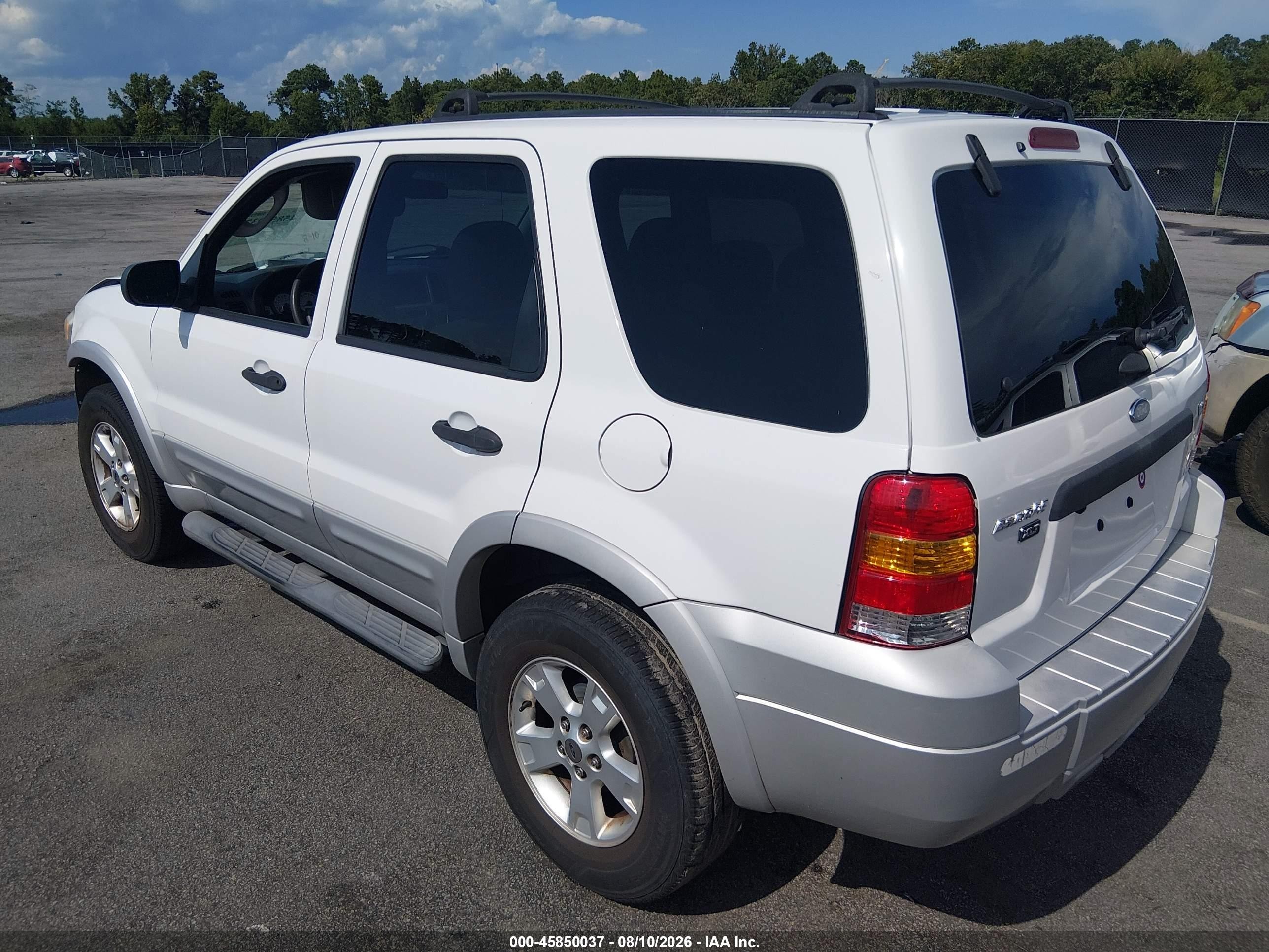 2007 Ford Escape Xlt/xlt Sport White vin: 1FMCU031X7KB87957