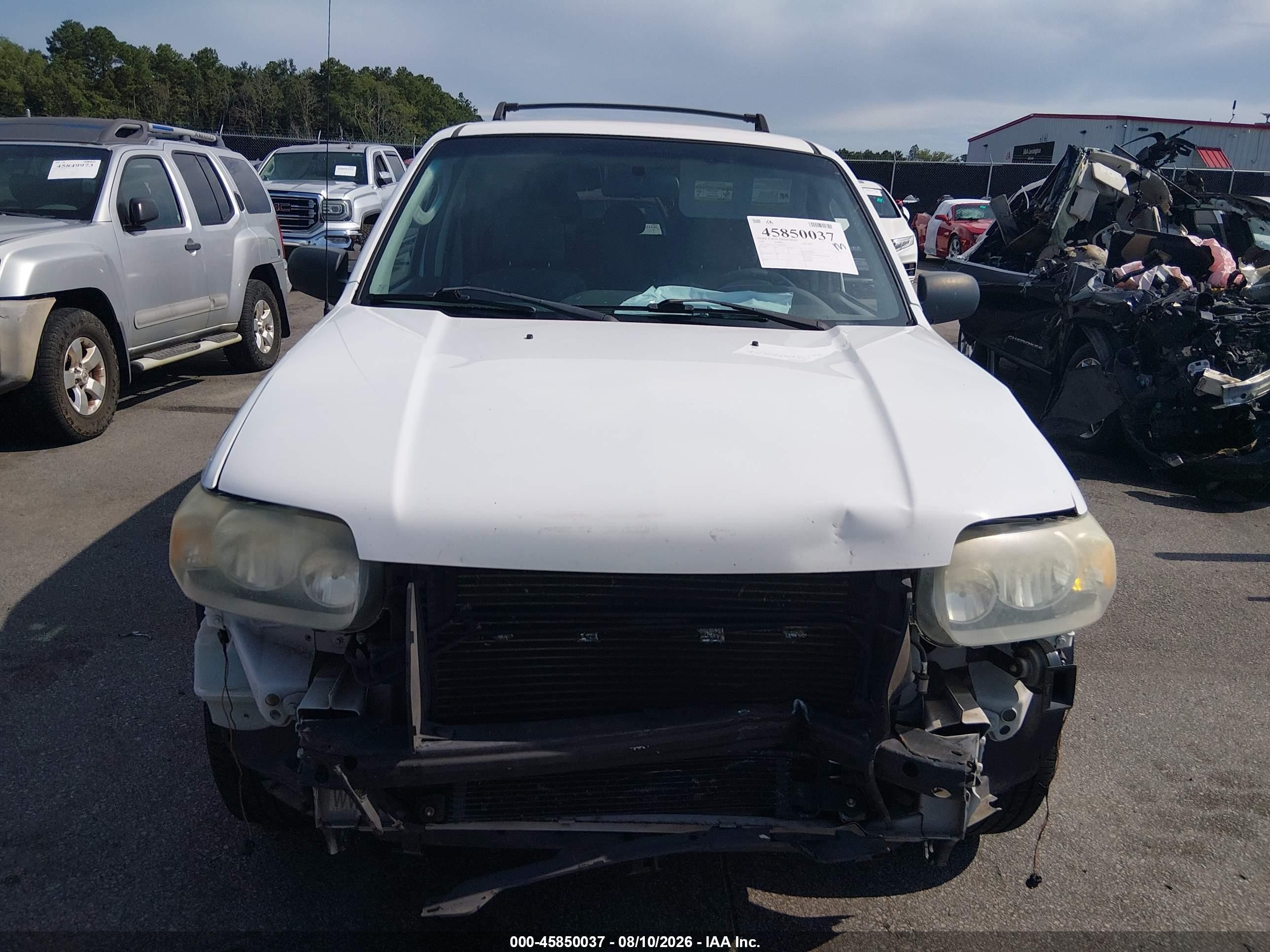 2007 Ford Escape Xlt/xlt Sport White vin: 1FMCU031X7KB87957