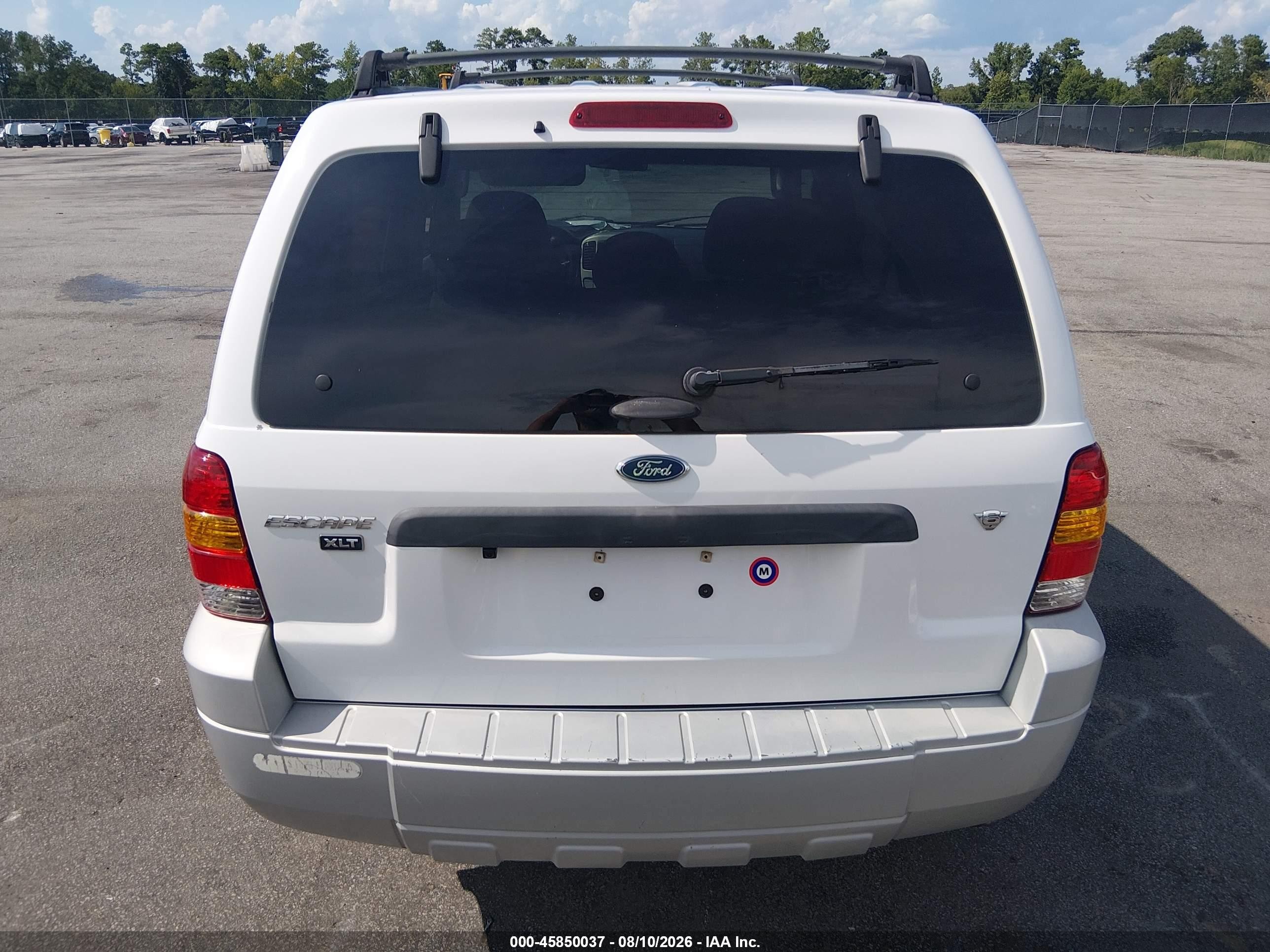 2007 Ford Escape Xlt/xlt Sport White vin: 1FMCU031X7KB87957