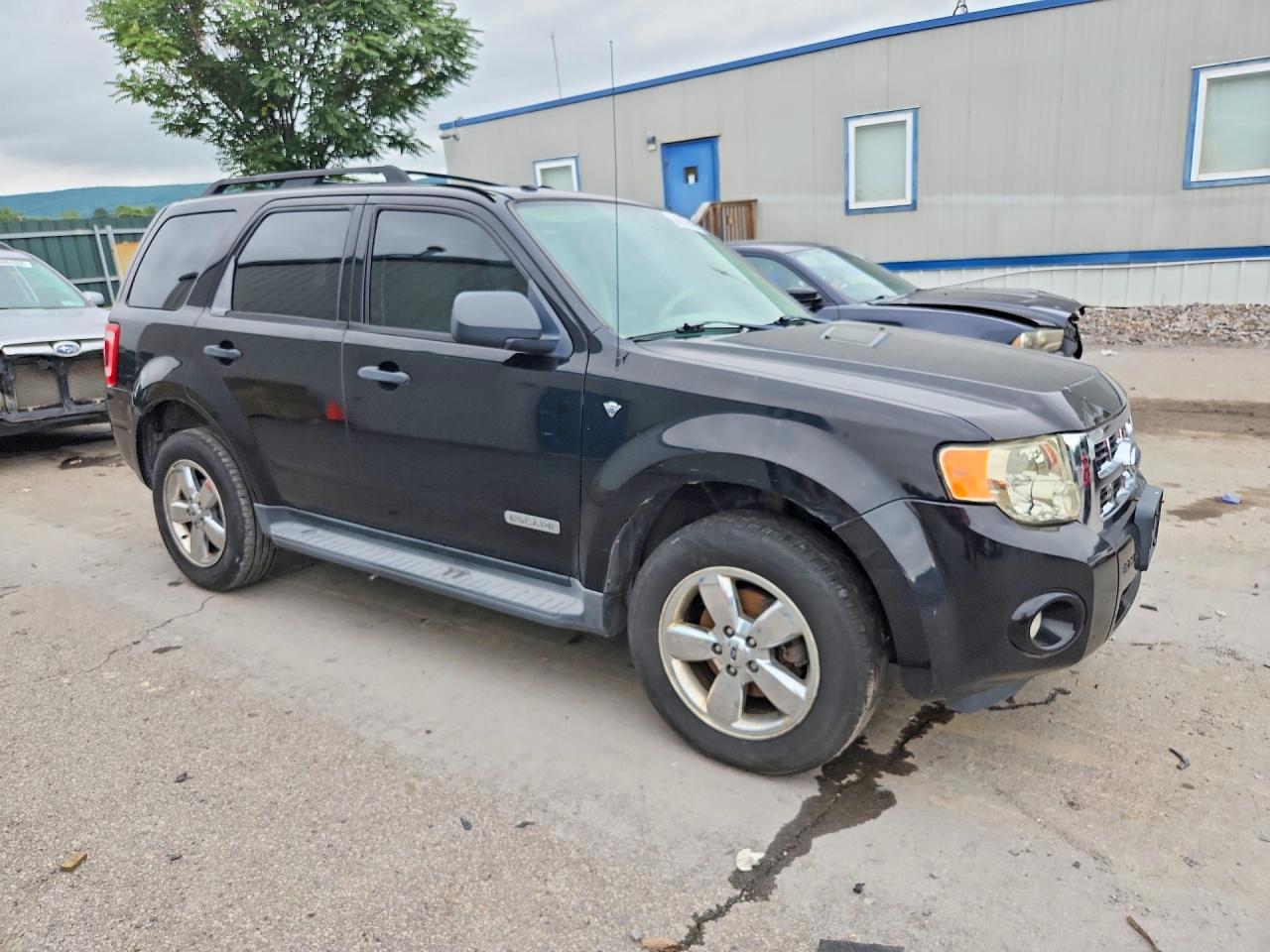 2008 Ford Escape Xlt Black vin: 1FMCU031X8KA78173